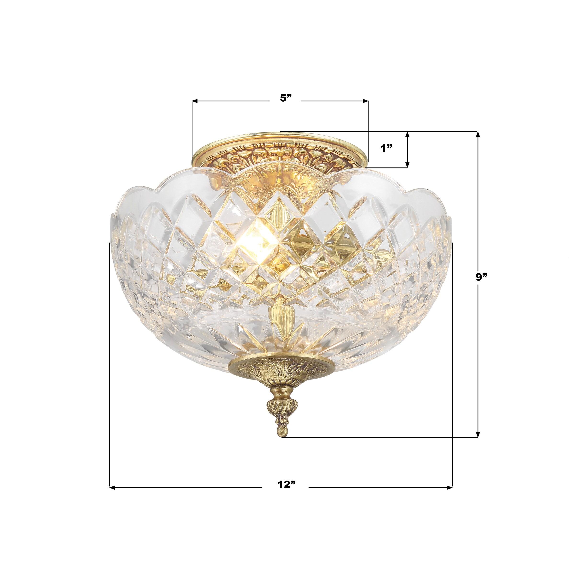 Crystorama Lighting - Two Light Ceiling Mount - Ceiling Mount - Richmond - 2