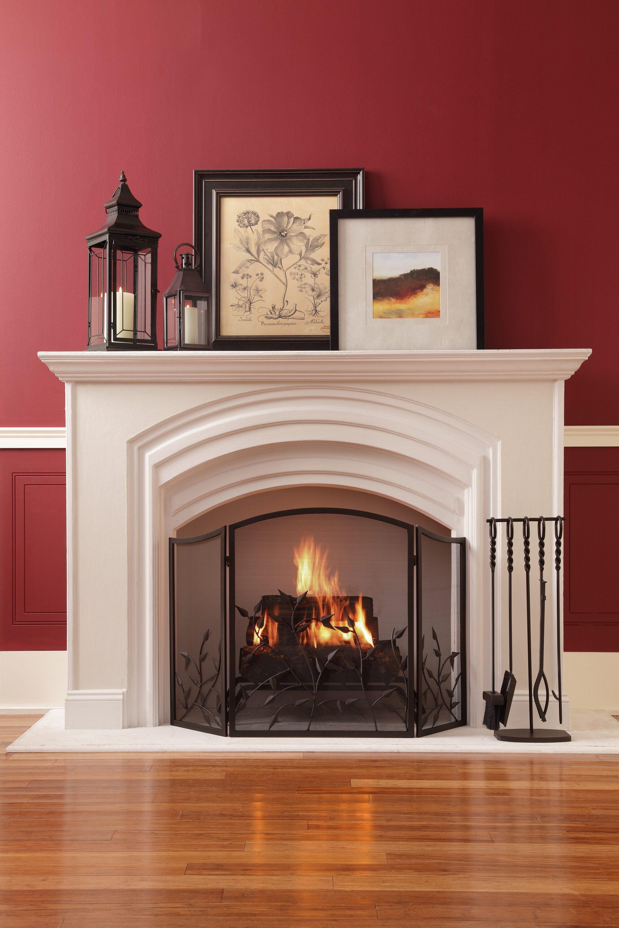 Pleasant Hearth FA092SA Waverly Steel Fireplace Screen