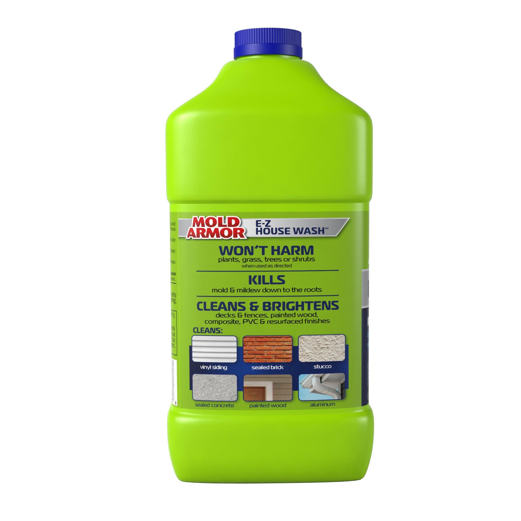 Mold Armor E-Z House Wash for Exterior Cleaning, 1 Gallon