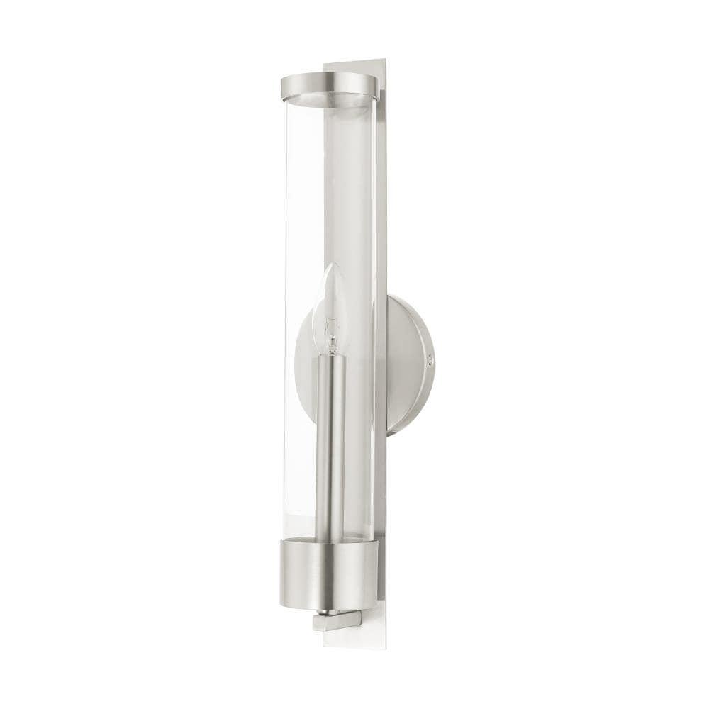 Livex Lighting Castleton 1 - Light Sconce in  Brushed Nickel