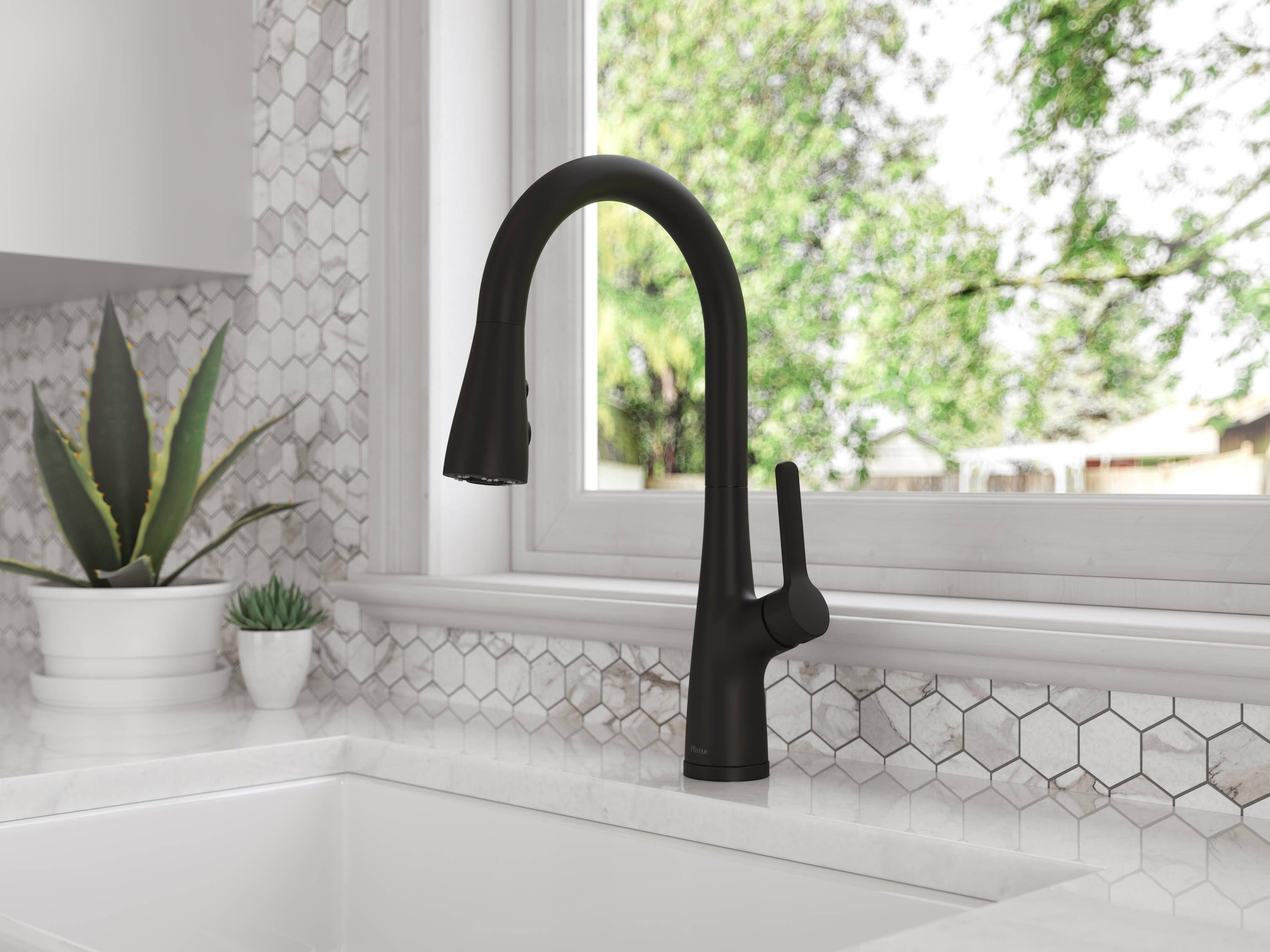Neera Pull Down Single Handle Kitchen Faucet