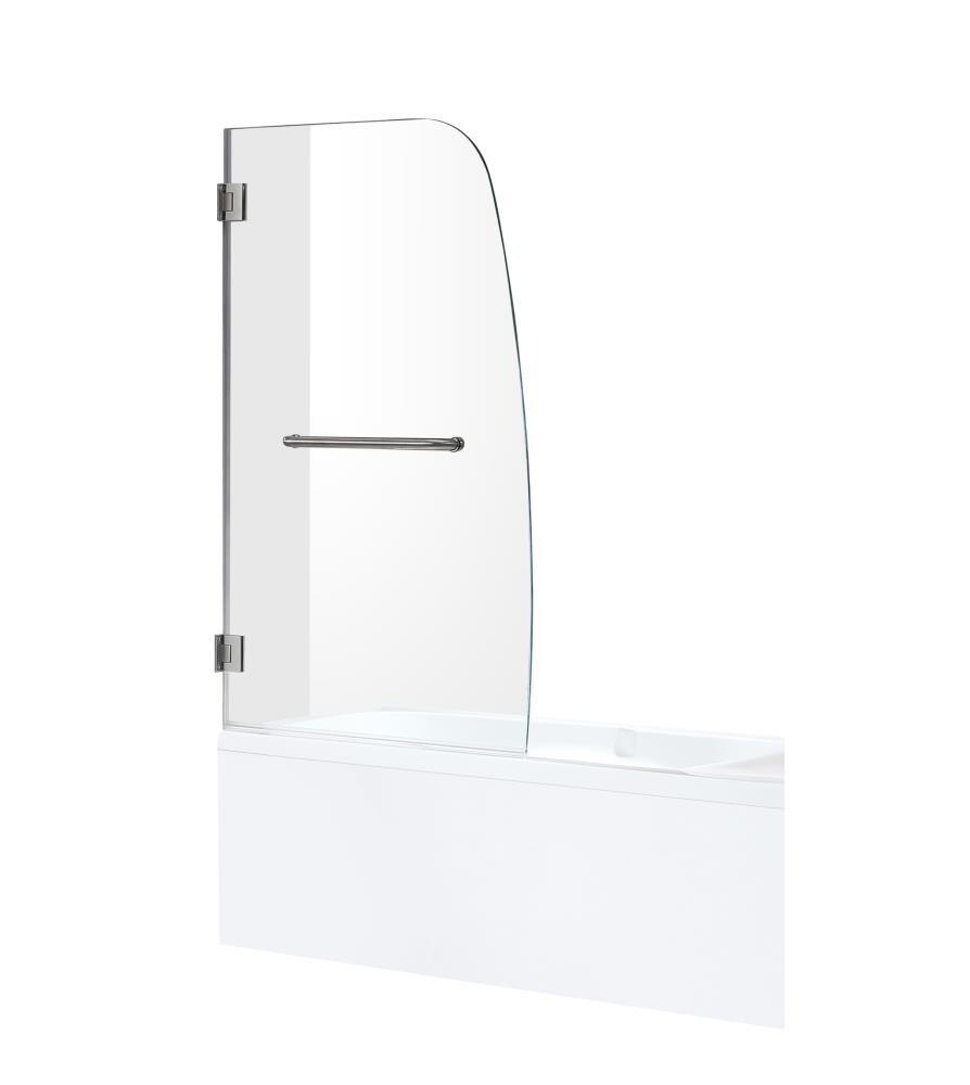 Grand Series 56" Hinged Frameless Tub Door