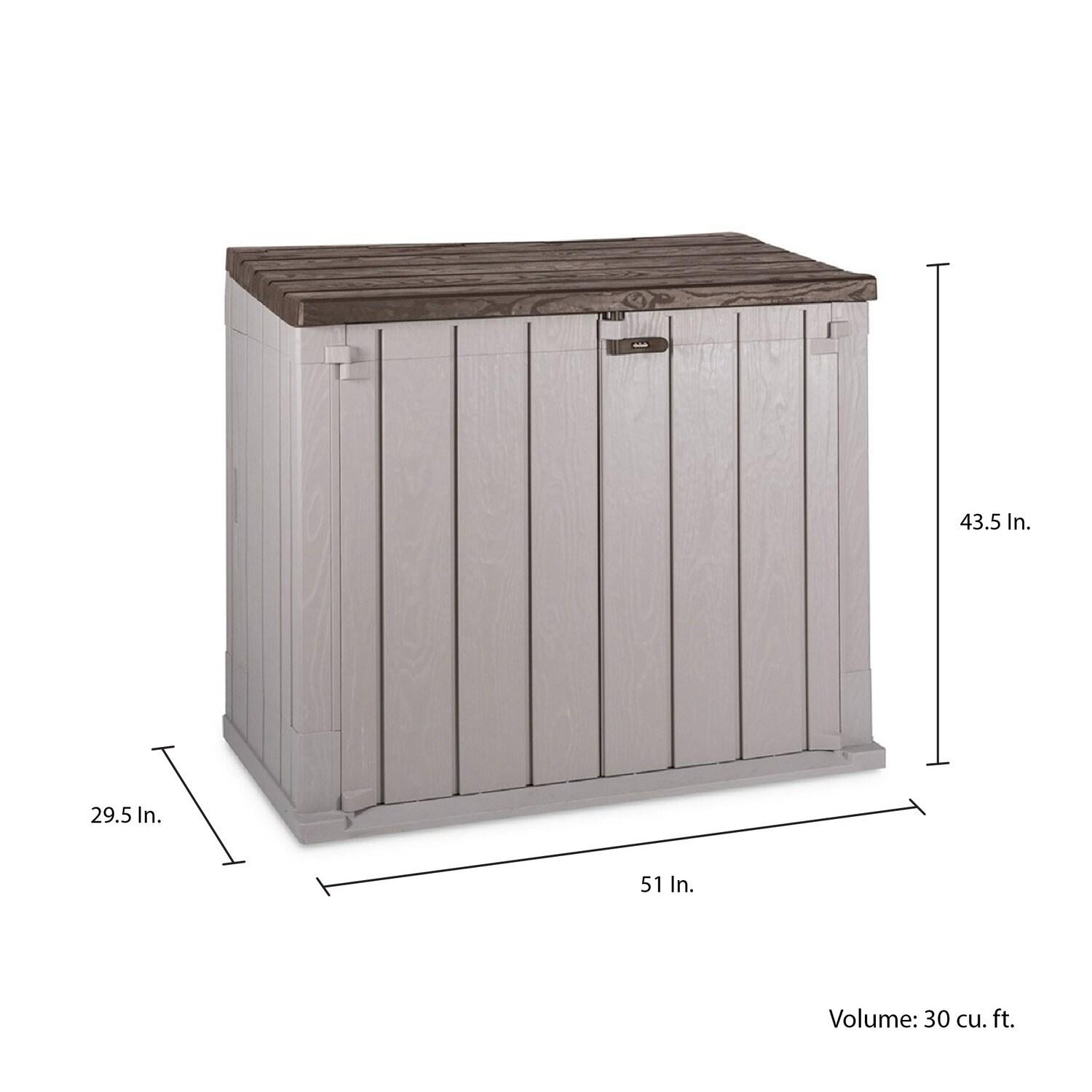 Toomax Toomax Stora Way All Weather Outdoor XL Storage Shed Cabinet