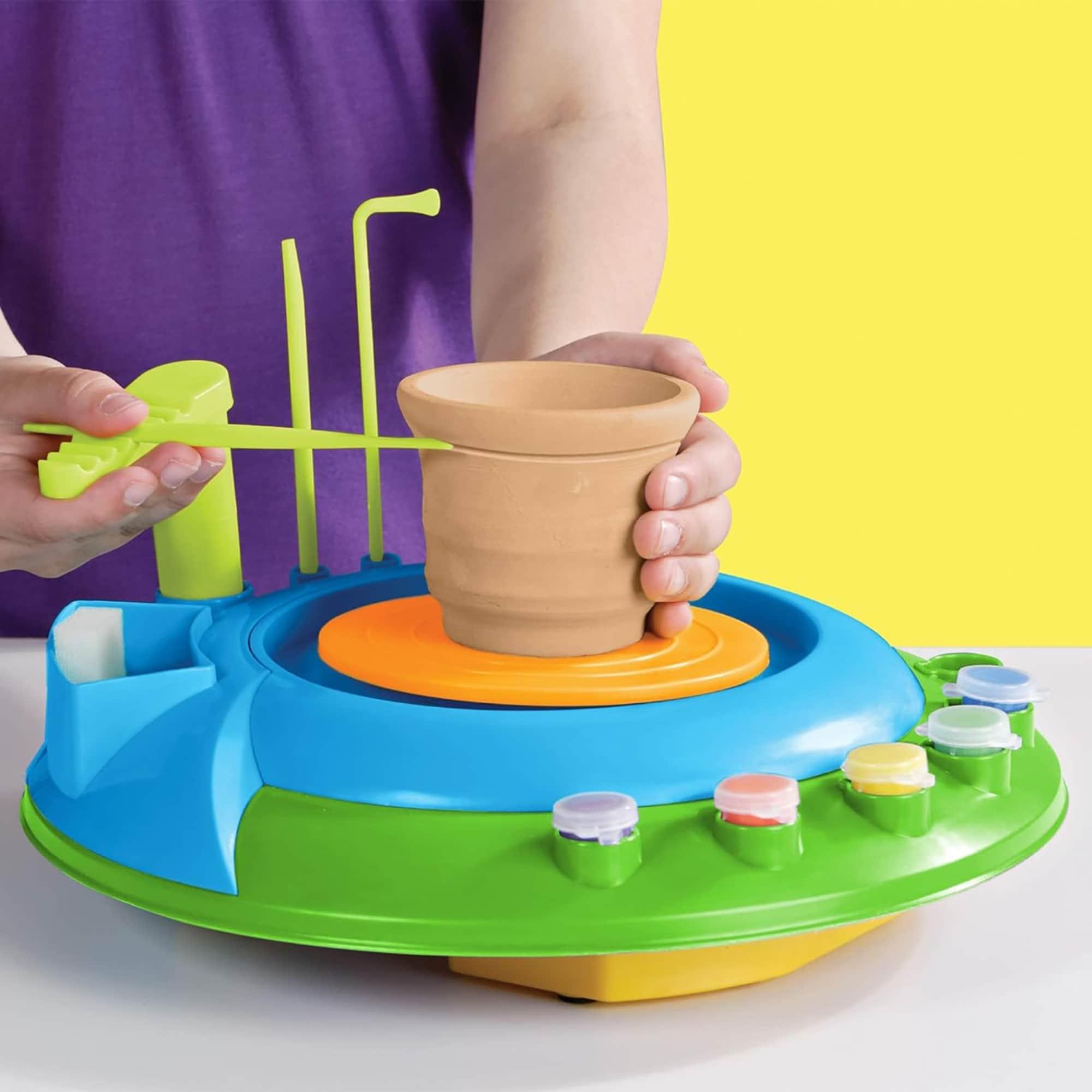 Cra-Z-Art Children’s Motorized Pottery Wheel Activity Set