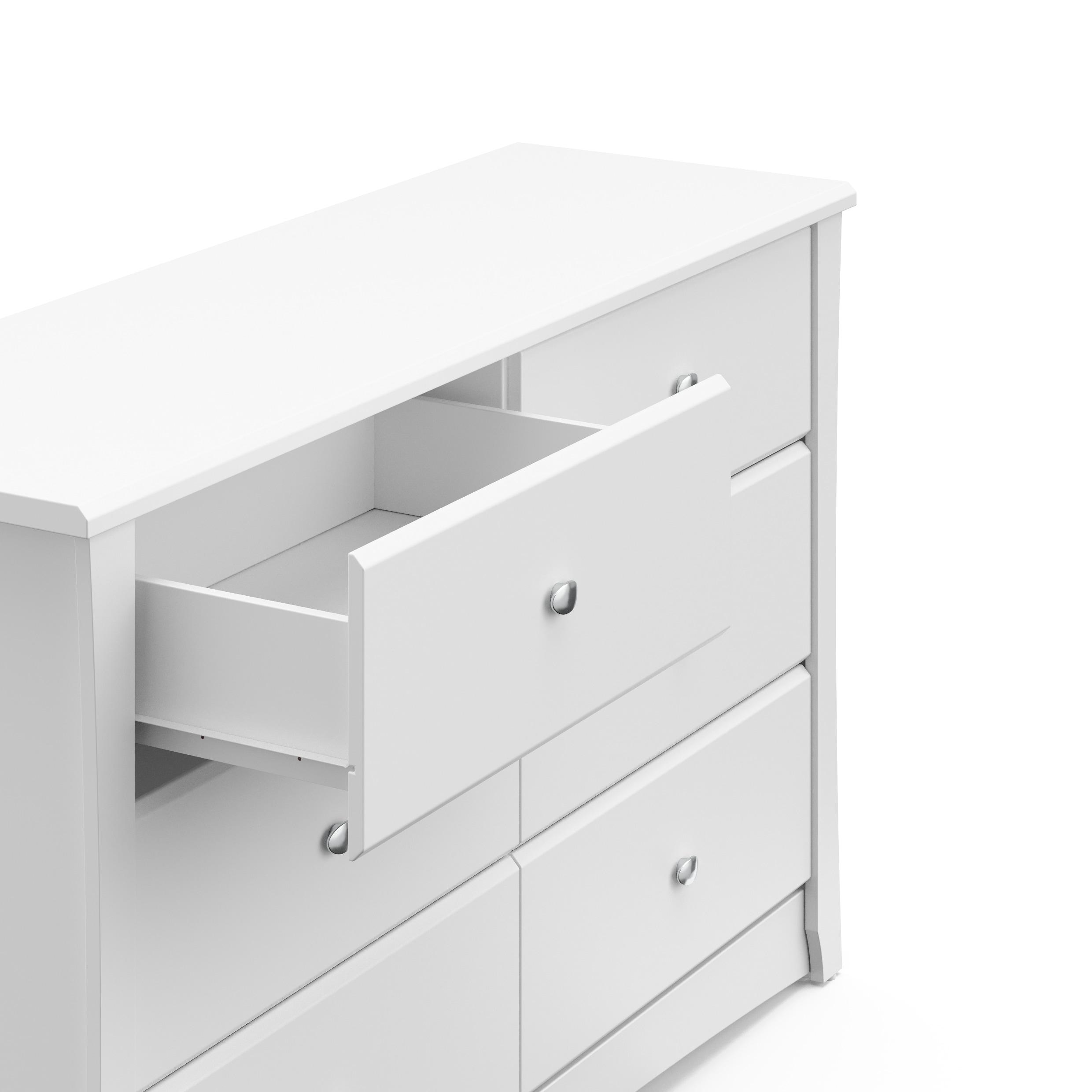 Crescent 6 Drawer Double Dresser