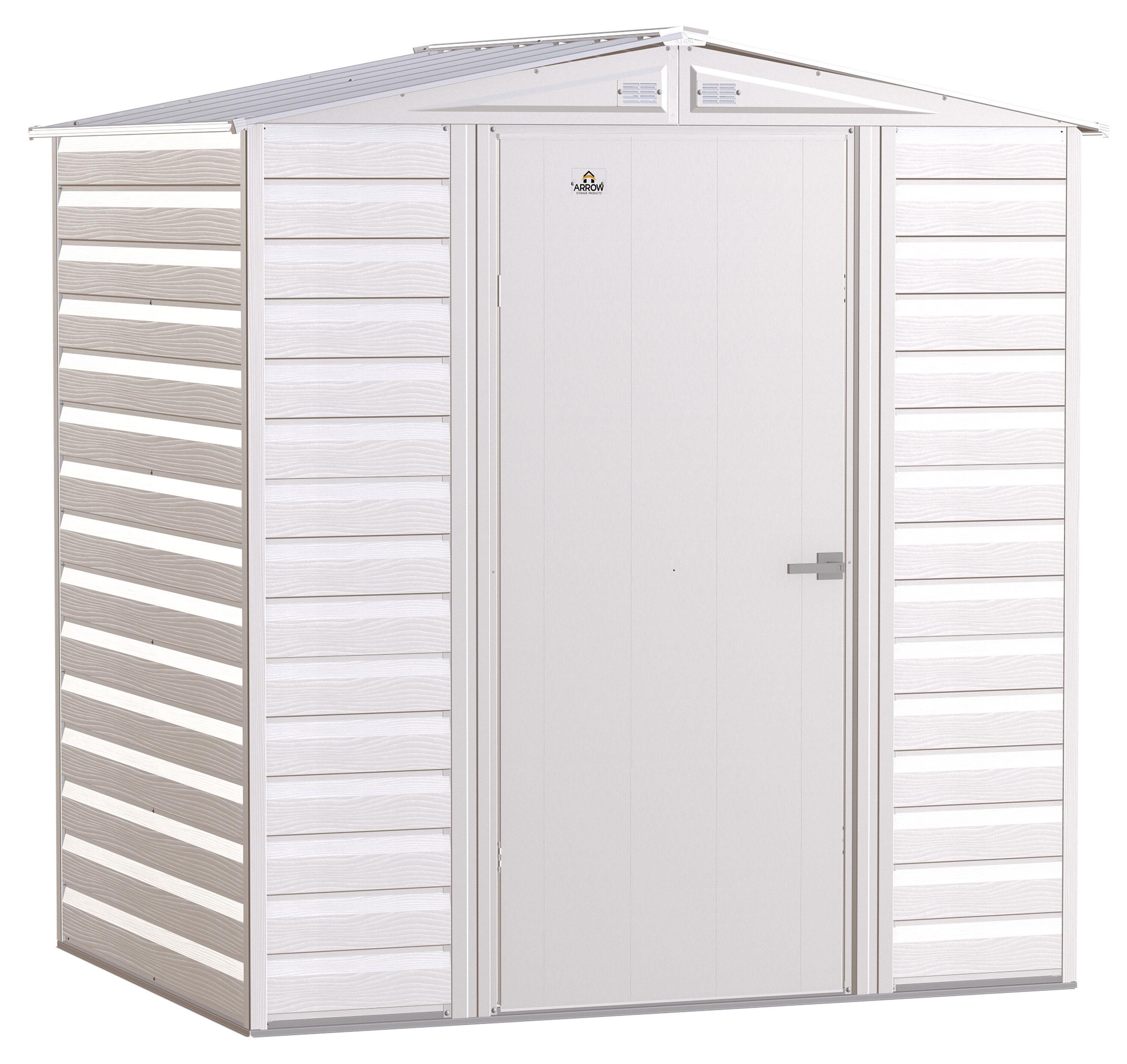 Arrow Select Steel Storage Shed, 6x5