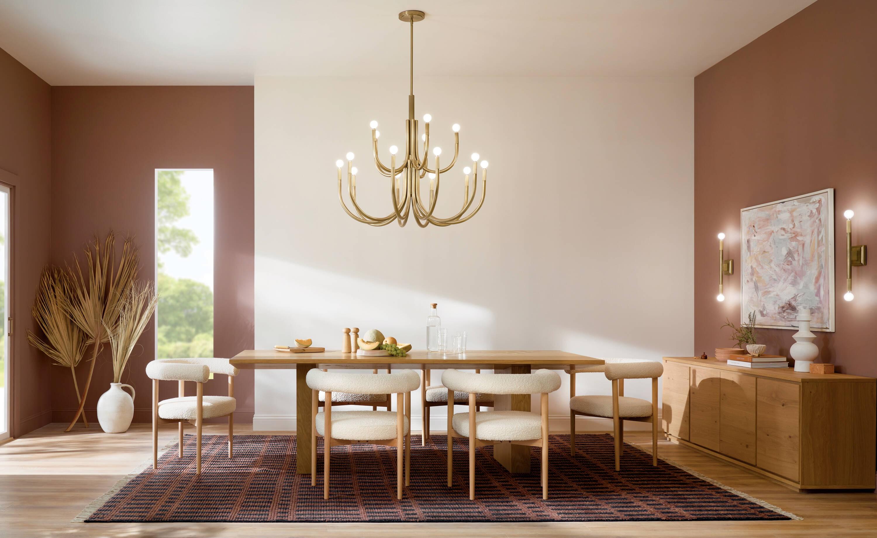 Kichler Lighting - Odensa - 15 Light Chandelier-35.75 Inches Tall and 40.25