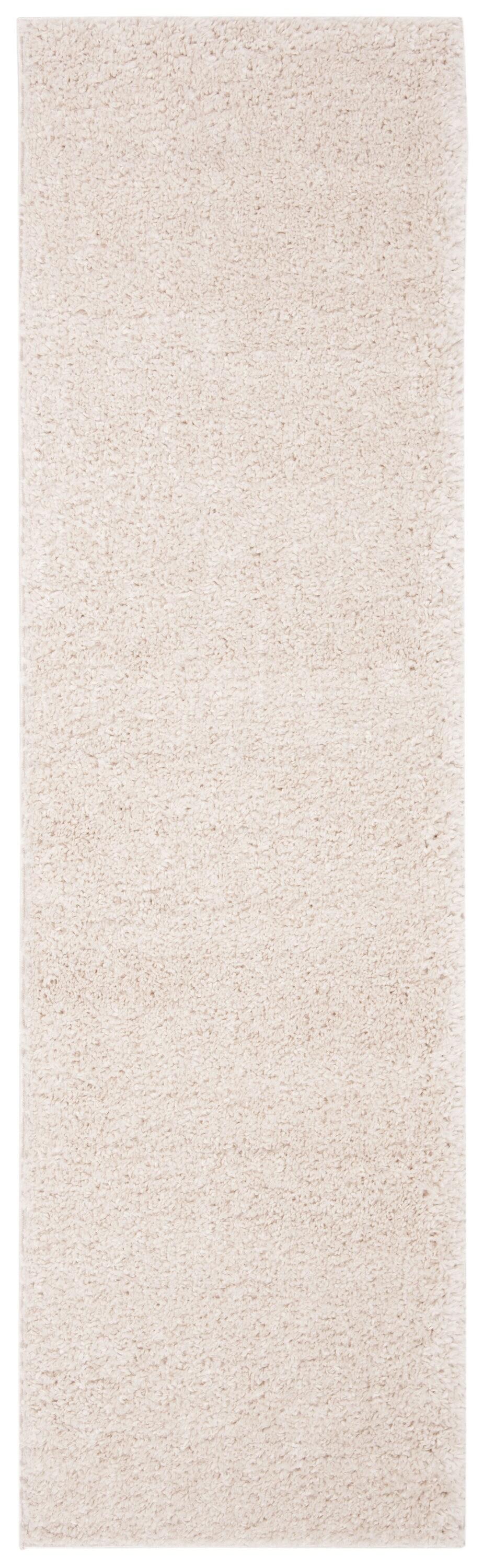 August Shag 900 AUG900 Power Loomed Indoor Runner Rug - Beige - 2'3"x6' - Safavieh