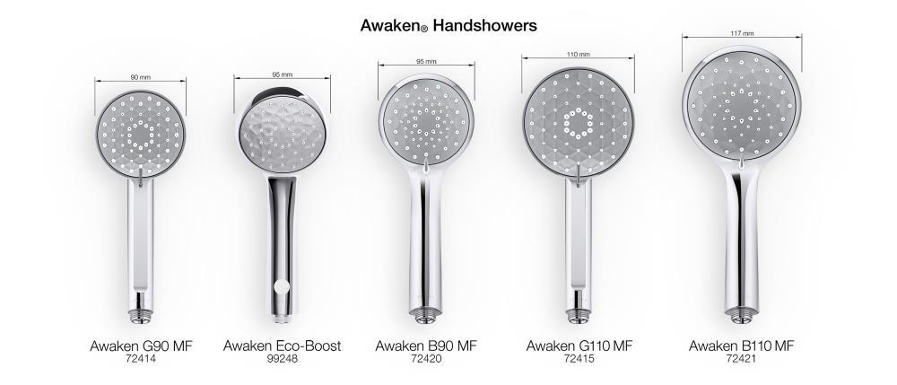 Awaken G110 1.75 Gpm Multifunction Handshower