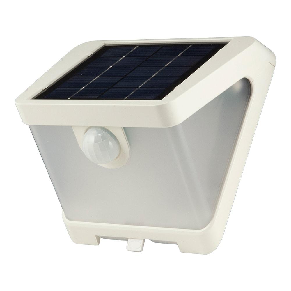 White Solar Motion Sensor LED Security Wall Light