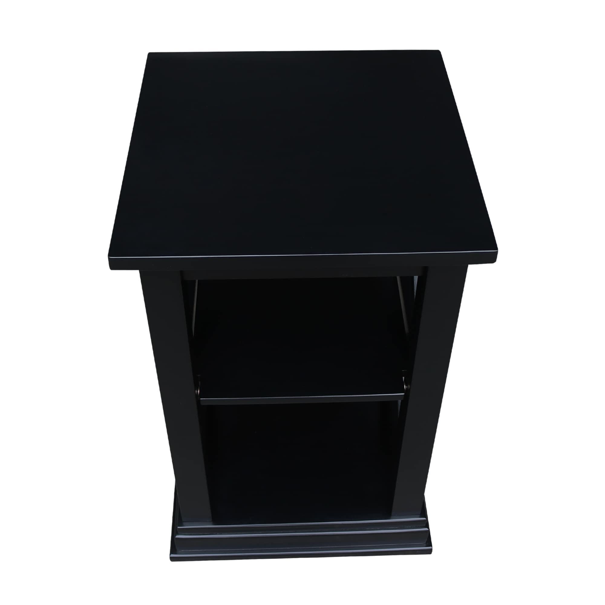 Hampton Accent Table with Shelves - International Concepts