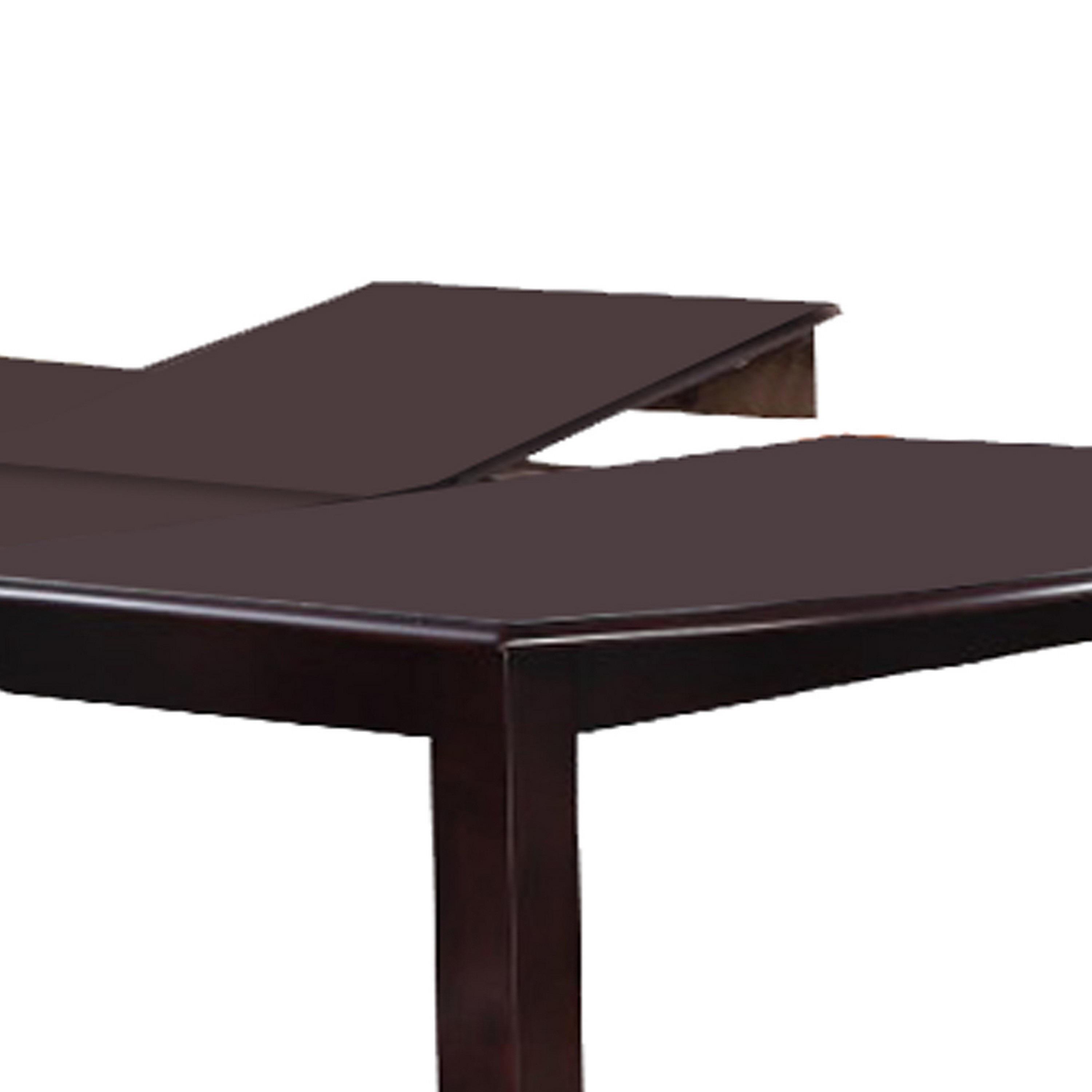 Benjara Opulent Anacardium Wood Dining Table, Brown