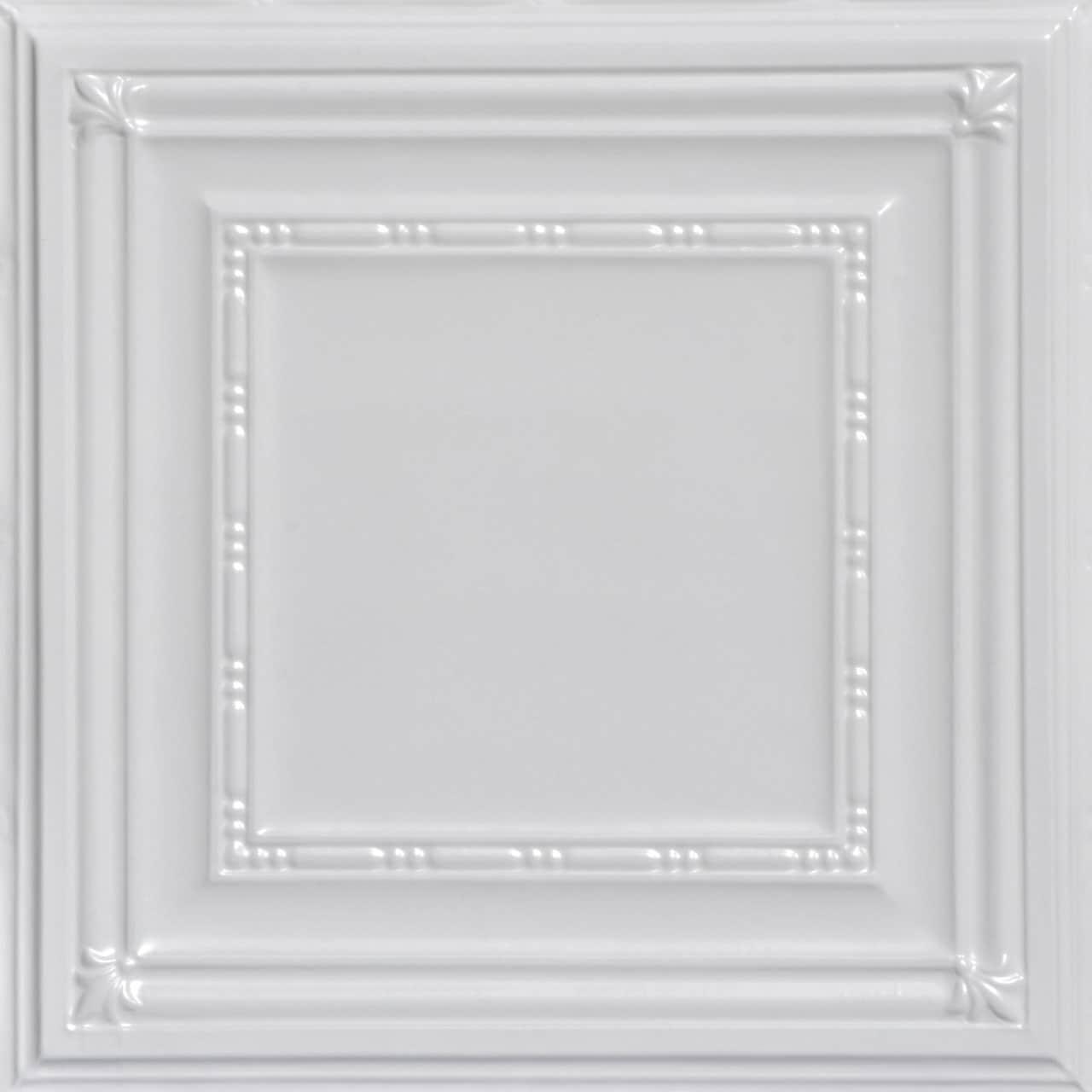 Eyelet 2 ft. x 2 ft. Nail-Up Tin Ceiling Tile (Set of 6)