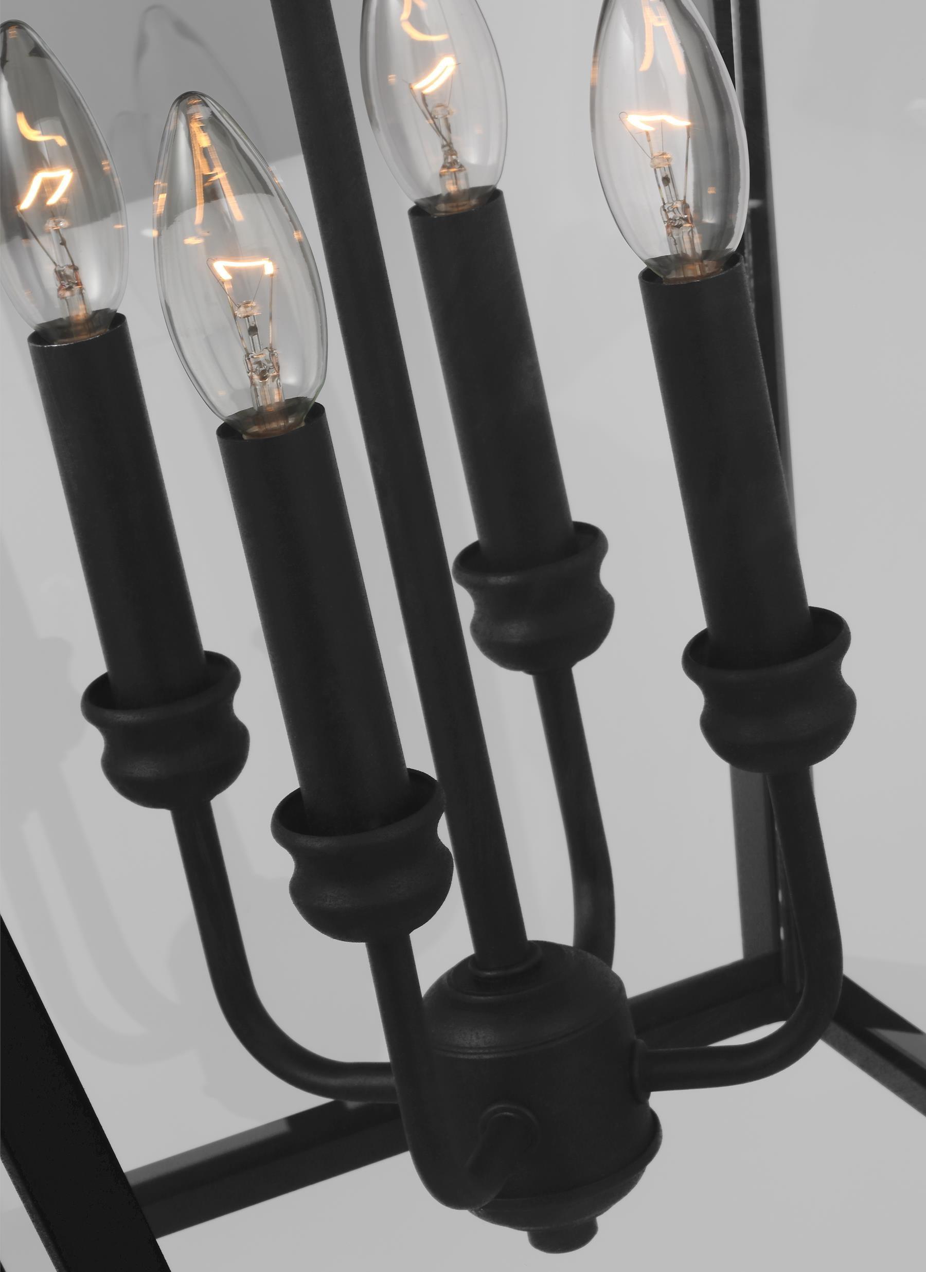 Galena Extra Large Black Outdoor Wall Lantern with Clear Seeded Glass
