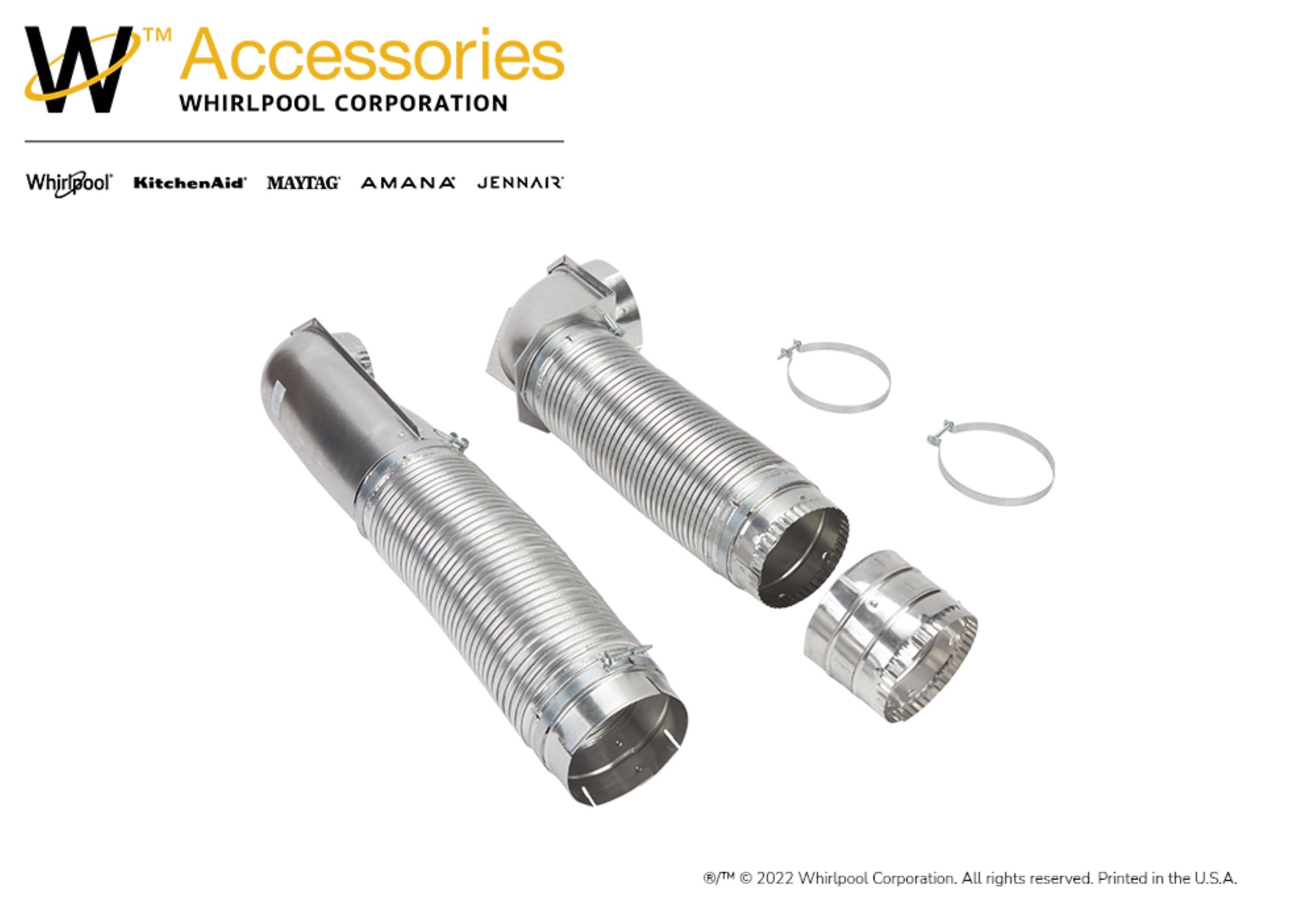 Whirlpool WPL4396009RP 5 ft. Dryer Exhaust Duct UC Vent