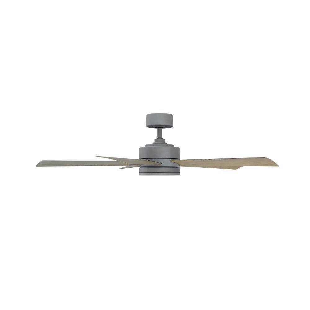 Wynd 5 - Blade Outdoor /Indoor Smart Ceiling Fan with Remote Control and LED Light Kit Included