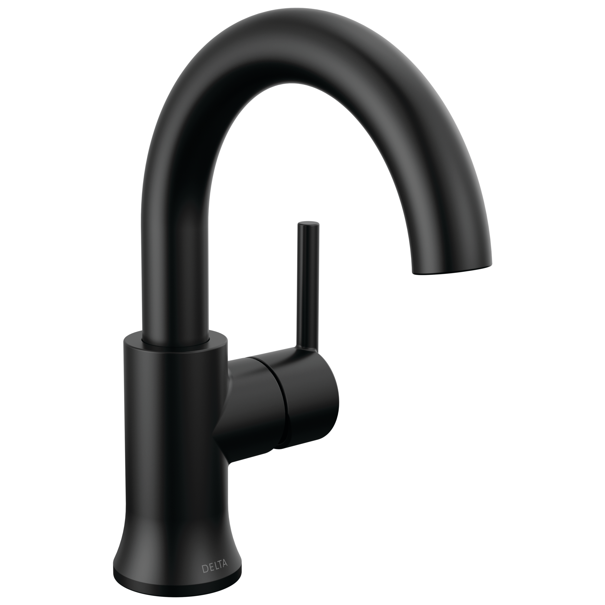 Delta 559Har-Dst Trinsic 1.2 GPM Single Hole Bathroom Faucet - Black