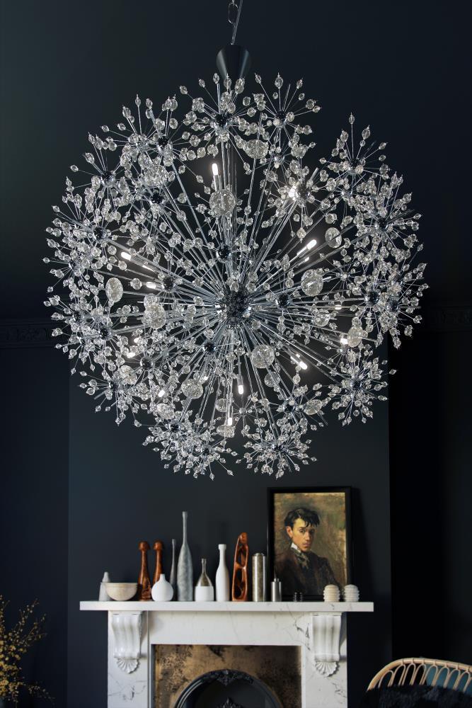 Maxim Lighting - 40 Light Chandelier - Single-Tier Chandelier - Starfire-Forty