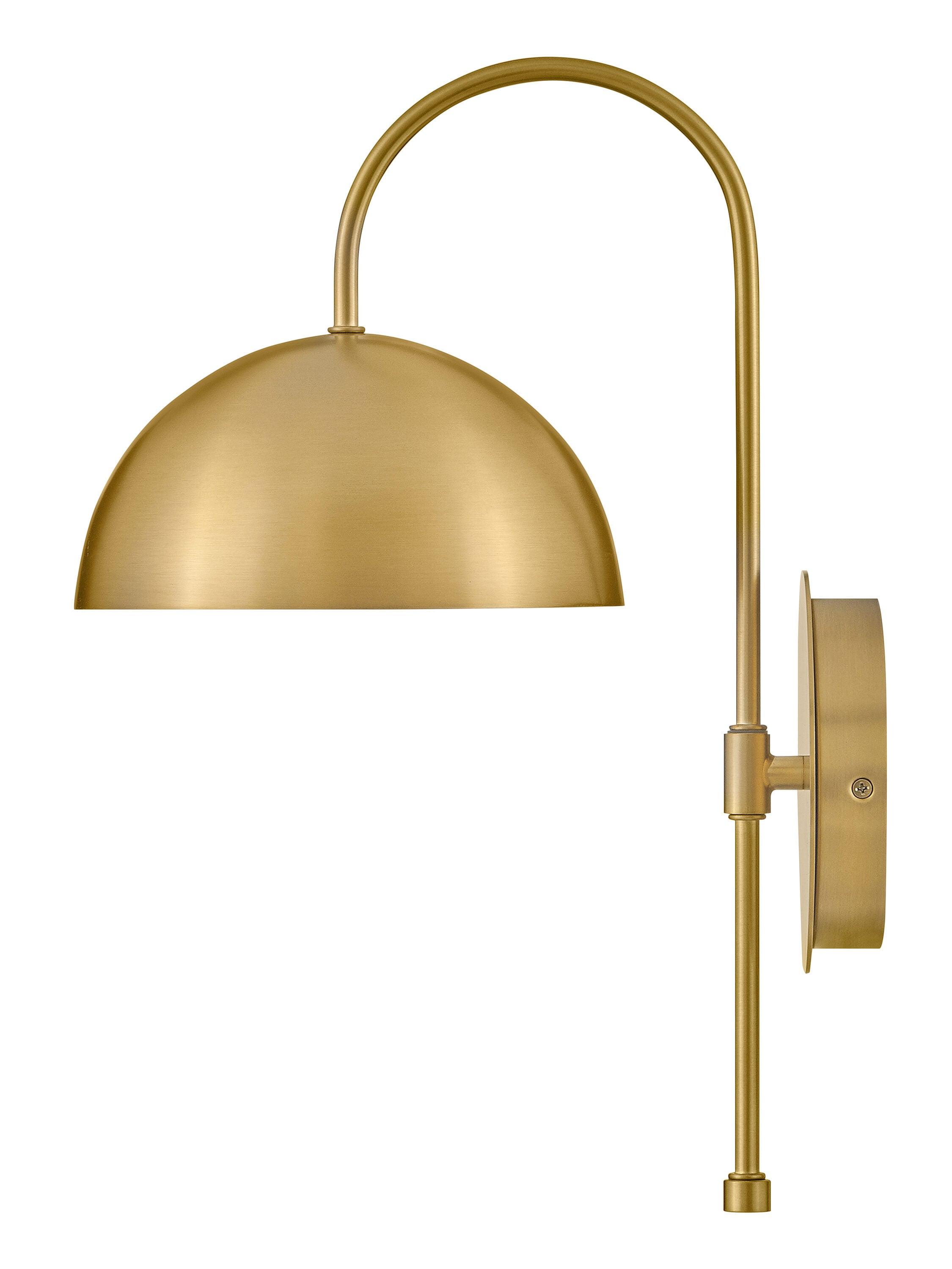 Lark Lou 1 - Light Sconce in  Lacquered Brass