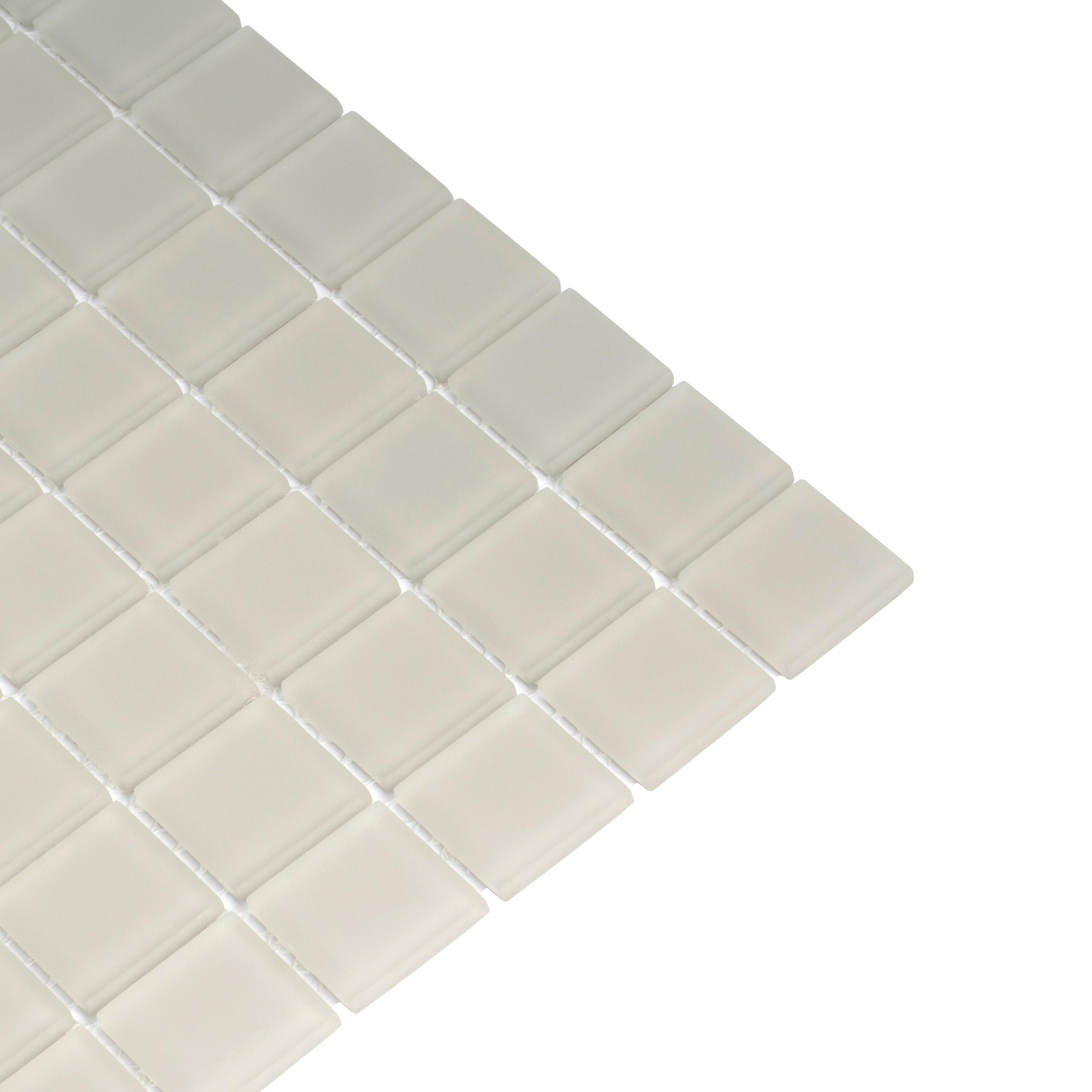 Apollo Tile 11.8" X 11.8" Matte Finished Glass Mosaic Tile