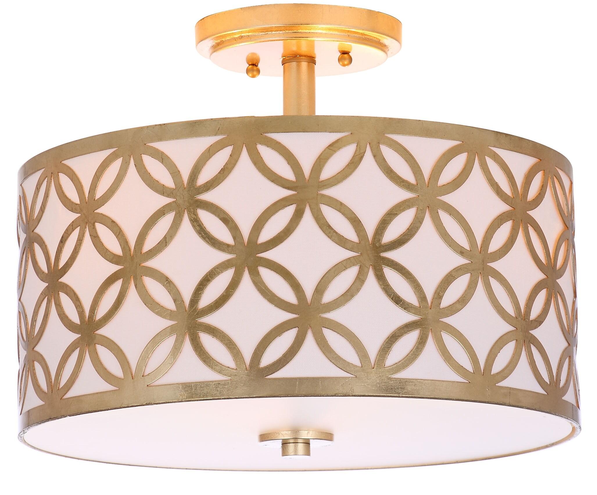 Cecily Flush Mount - FLU4003 - Gold - Safavieh