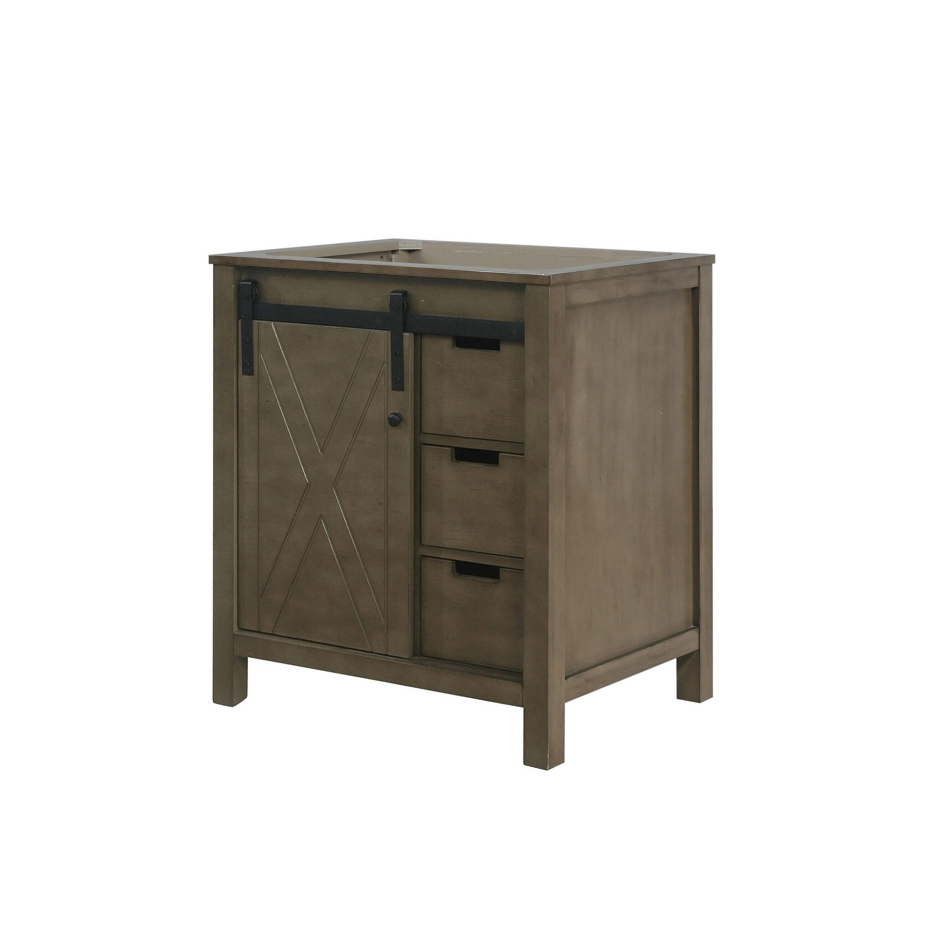 Lexora Marsyas 30 in W x 22 in D Single Bath Vanity