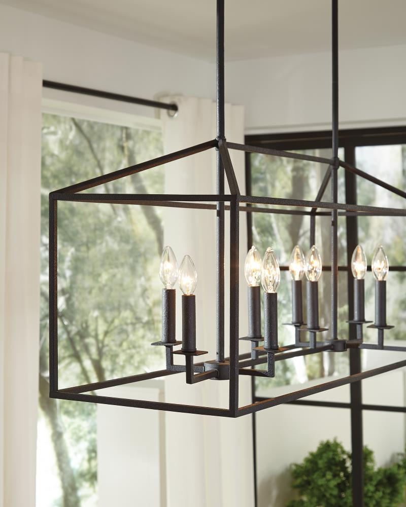 Generation Lighting Perryton 8 light Blacksmith Chandelier