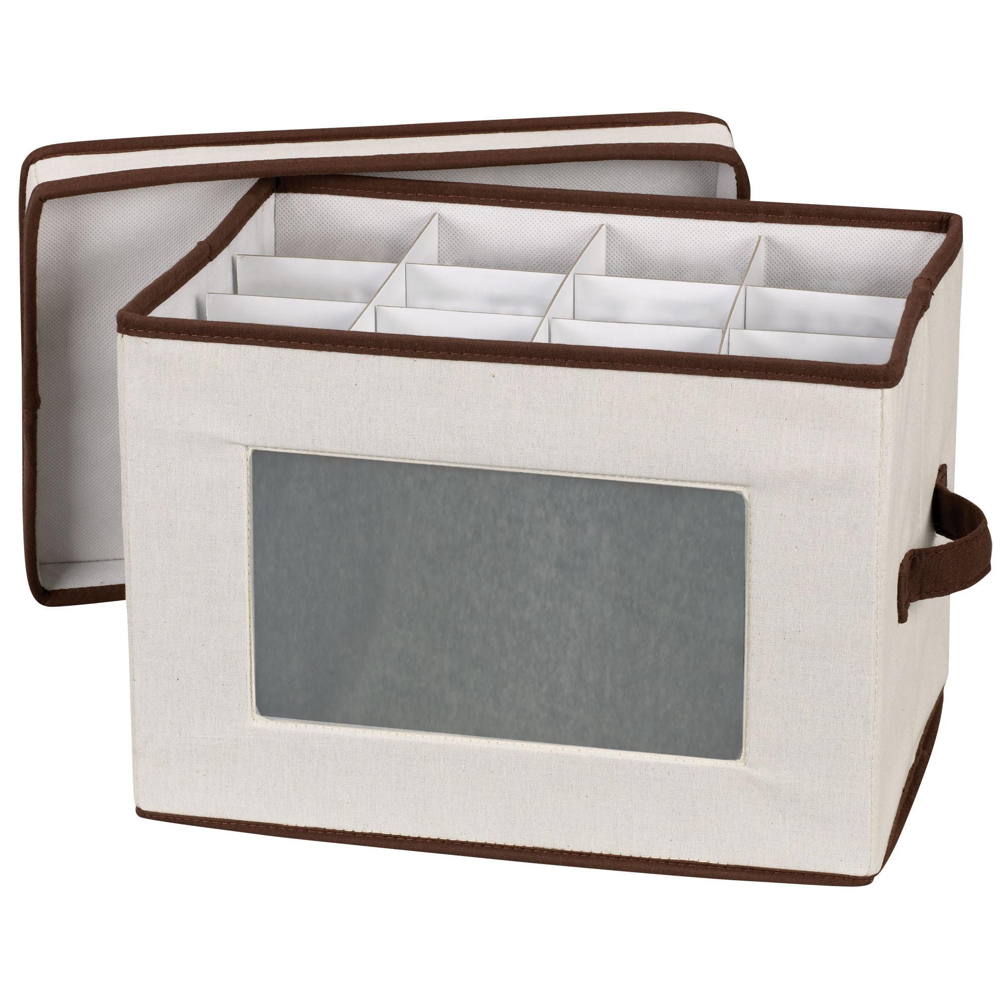 Canvas Stemware Storage