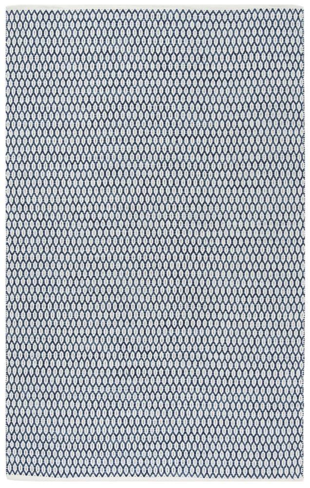 Montauk MTK608 Hand Woven Indoor Area Rug - Navy/Ivory - 5'x8' - Safavieh