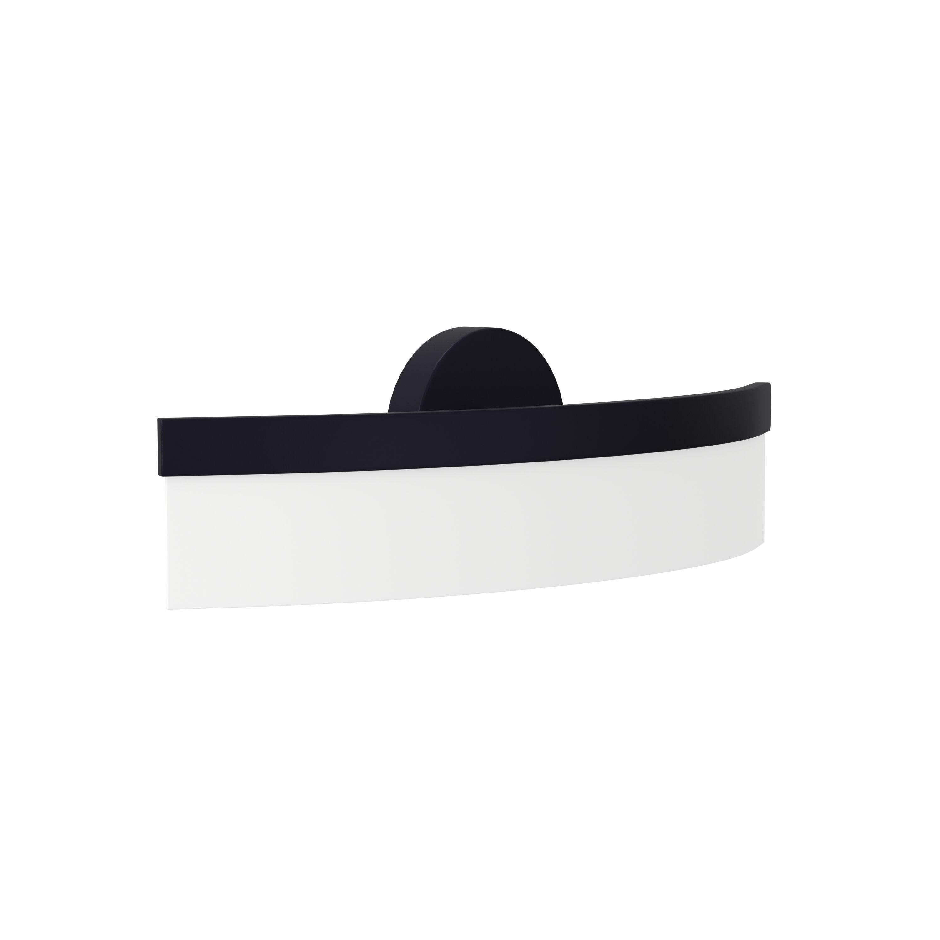 Origin 21 Lynnpark 20-Inches Matte Black Integrated LED Modern/contemporary Vanity light