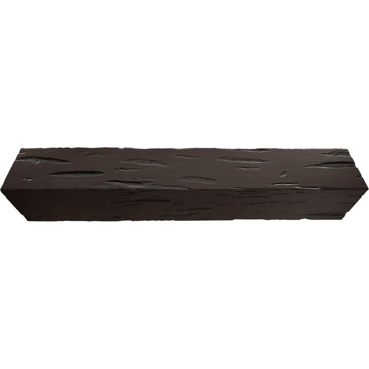 Ekena Millwork Pecky Cypress Endurathane Faux Wood 3-Sided Ceiling Beam (U-beam)