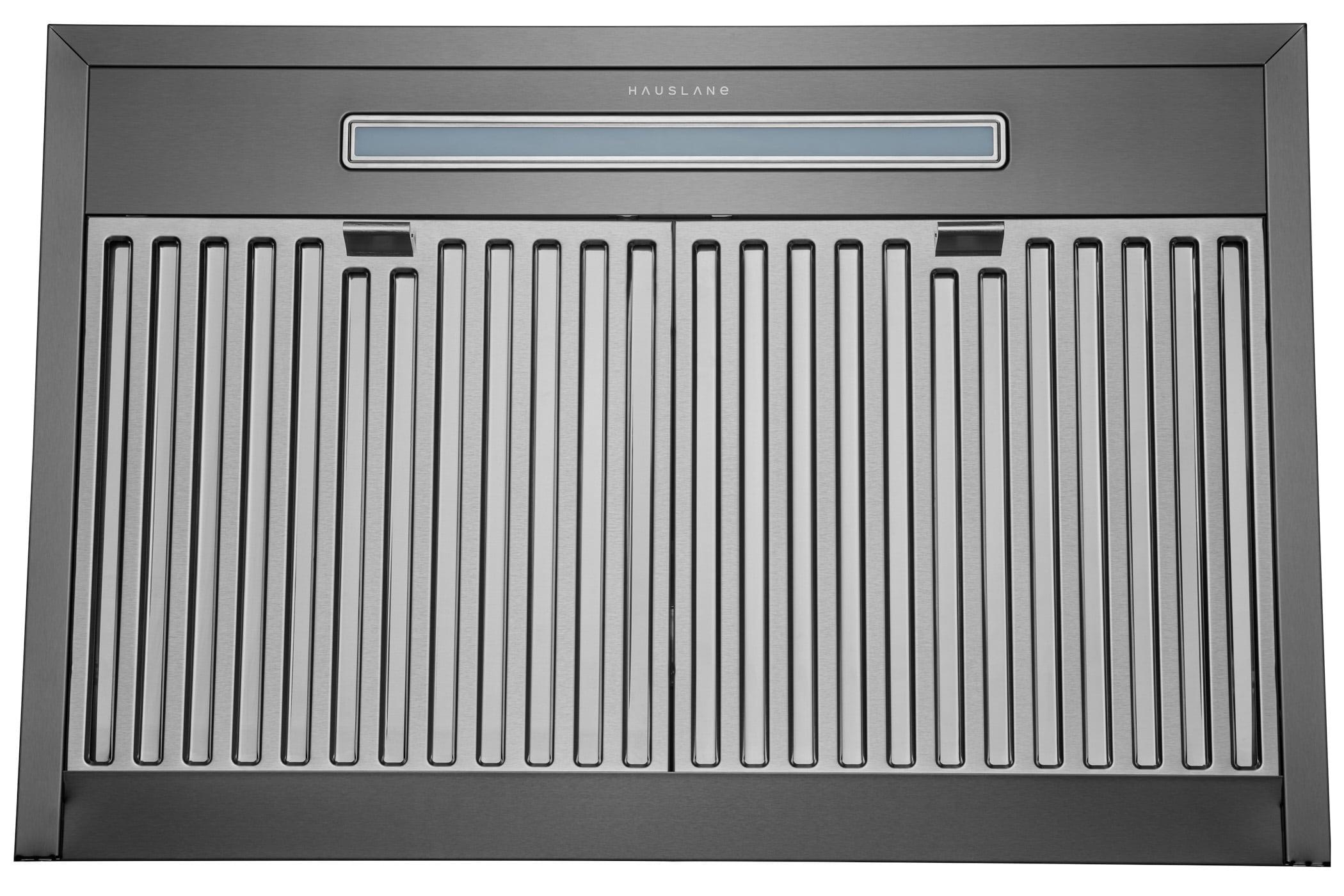 Hauslane 30" Stainless Steel Convertible Wall Range Hood with Baffle Filter