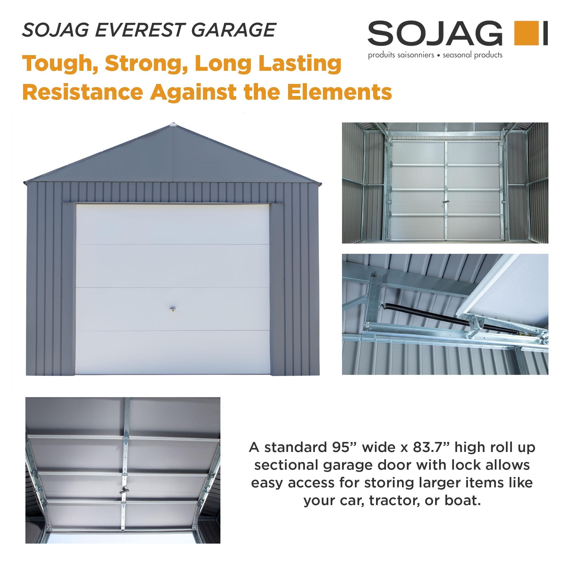 Sojag Everest Metal Garage Shed