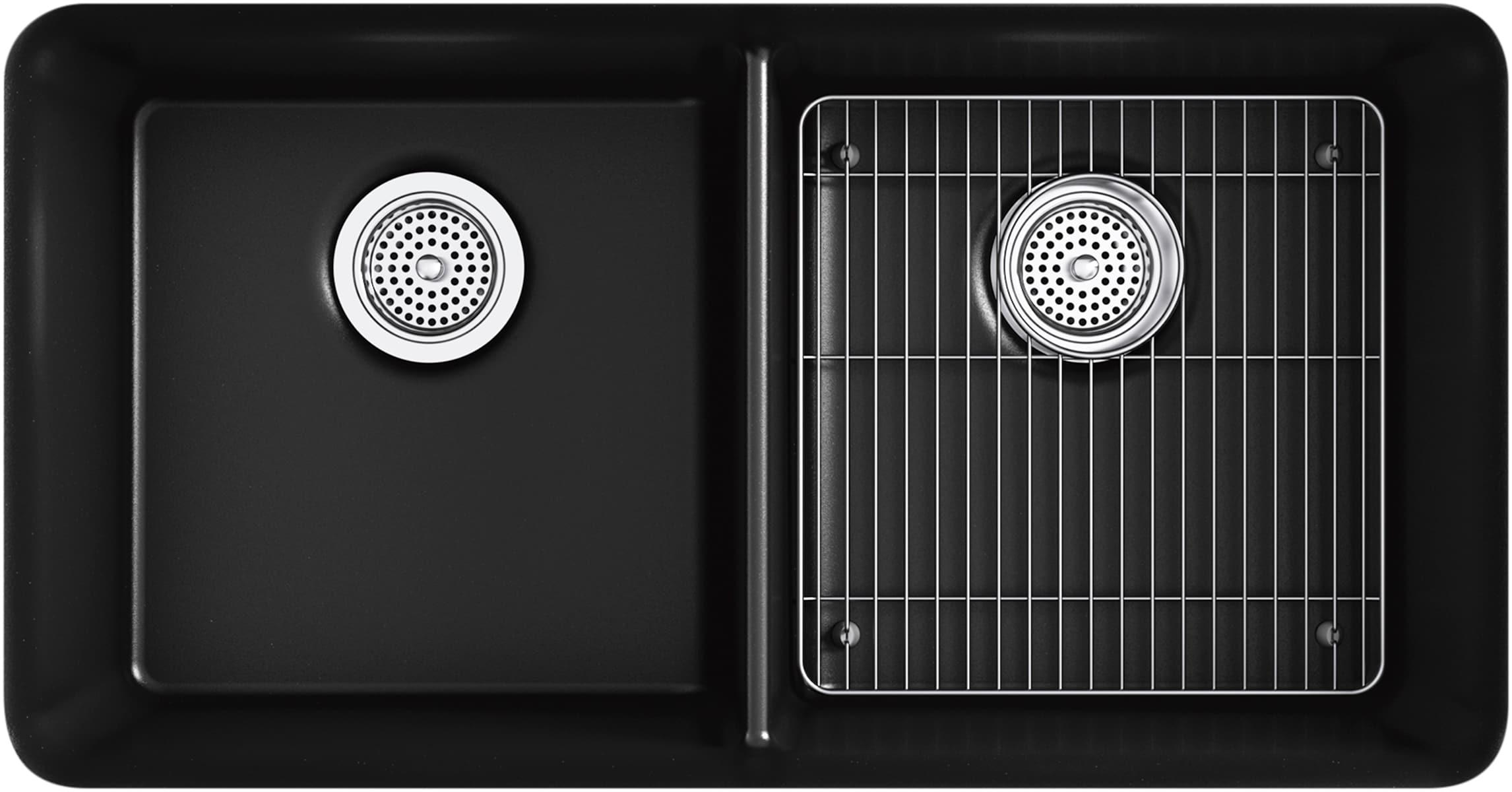 Cairn® 34" L x 18" W Under-Mount Double-Equal Kitchen Sink