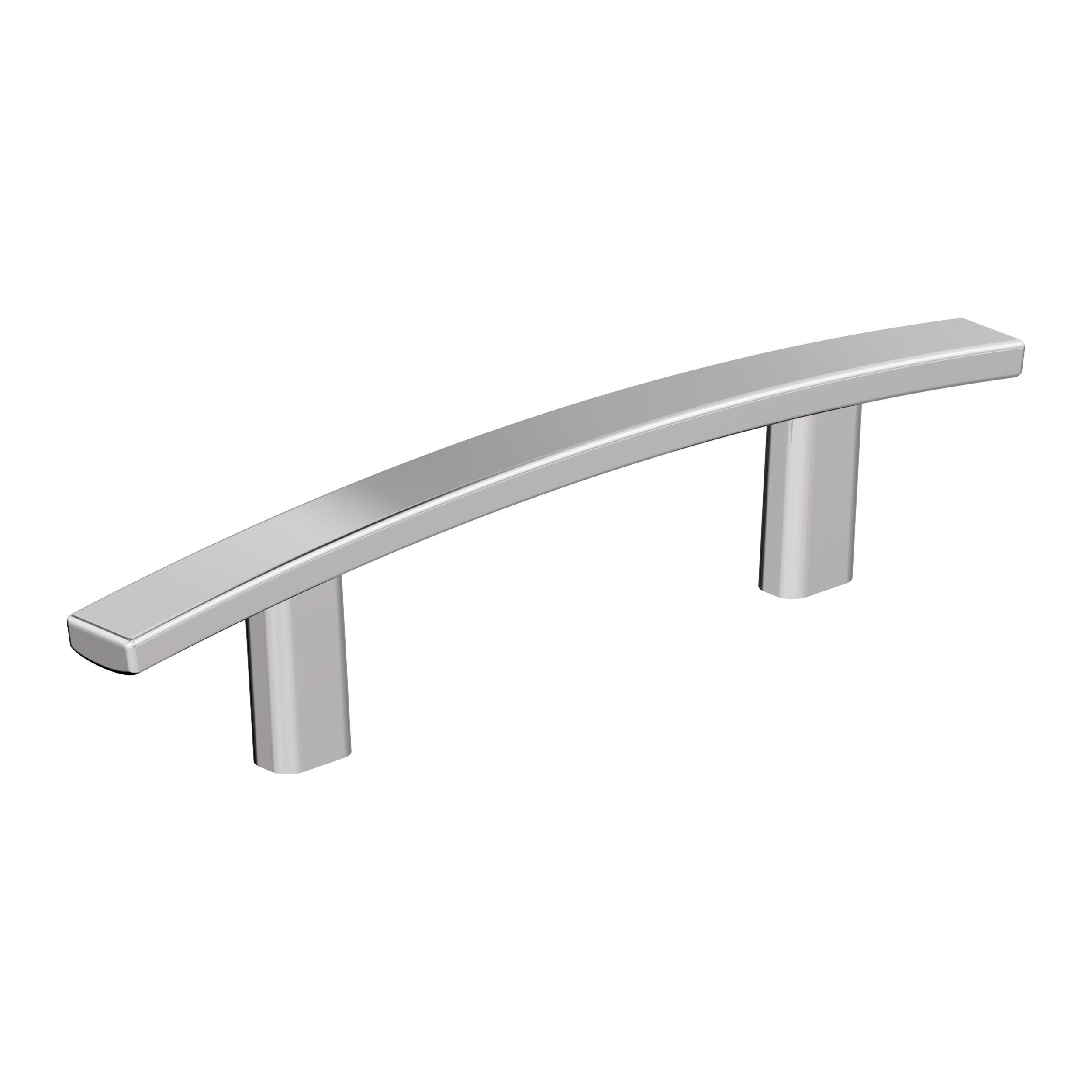 Amerock Cyprus 3 inch (76mm) Center-to-Center Polished Chrome Cabinet Pull