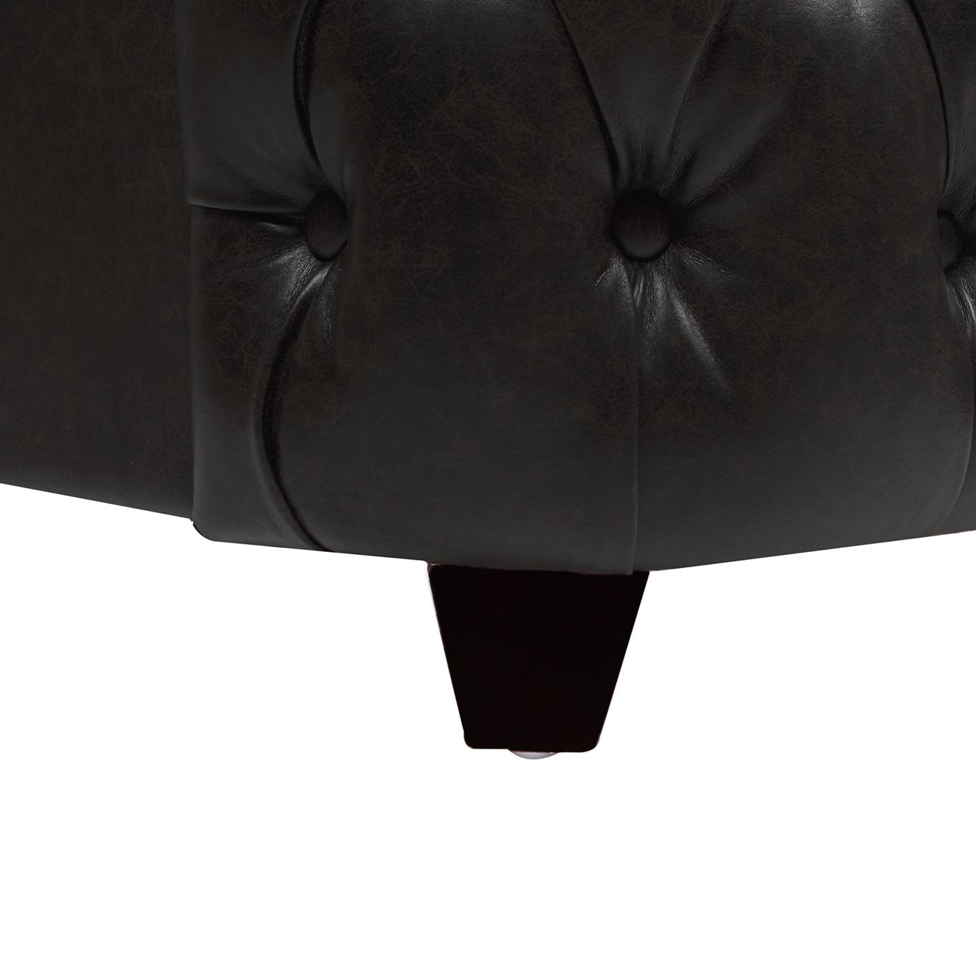 Brooklyn King-Size Luxe Wood Frame Upholstered Bed with Tufted Nailhead Trim
