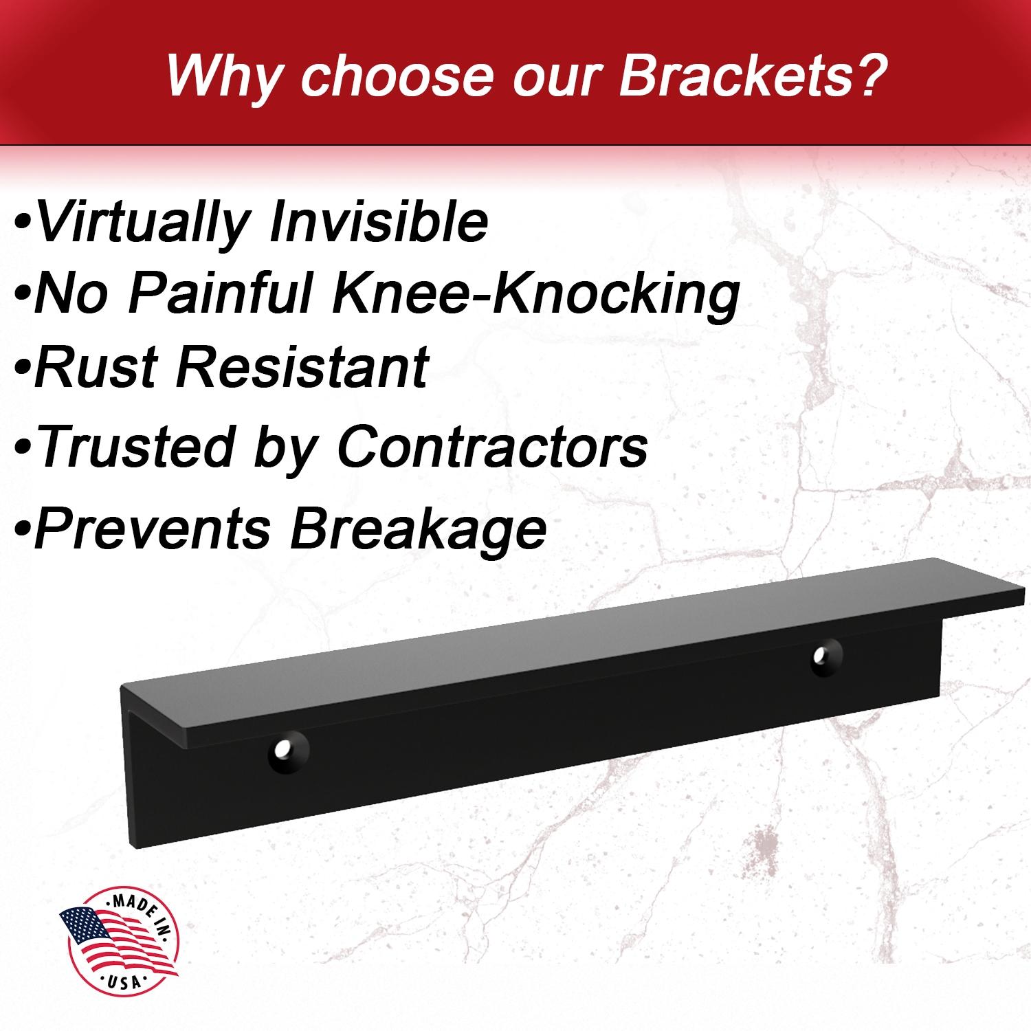 The Original Granite Bracket The Original™ Wall Cleat Countertop Support Bracket