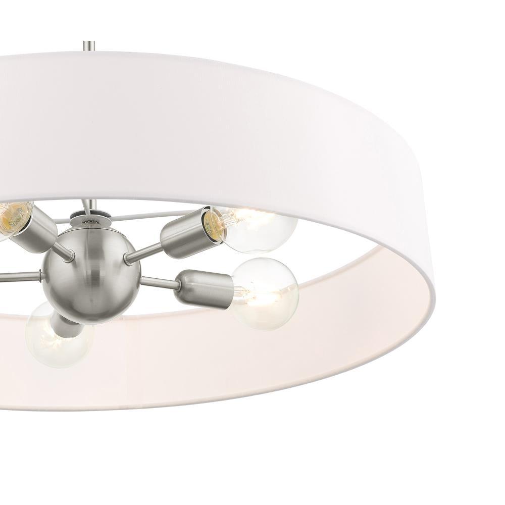 Livex Lighting Venlo 5 - Light Pendant in  Brushed Nickel