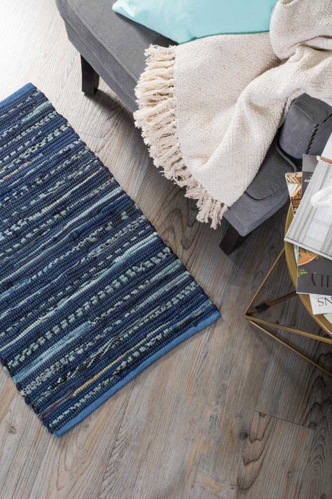 Design Imports Multicolor Chindi - Nautical Blue - 4 X 6 Ft