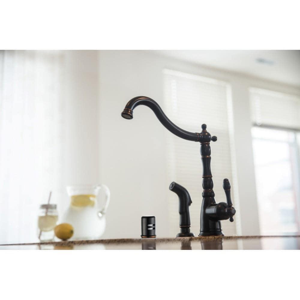Design House 522961 Dish Washer Air Gap with Cover, Prevent Drain Water Back Up, Oil Rubbed Bronze