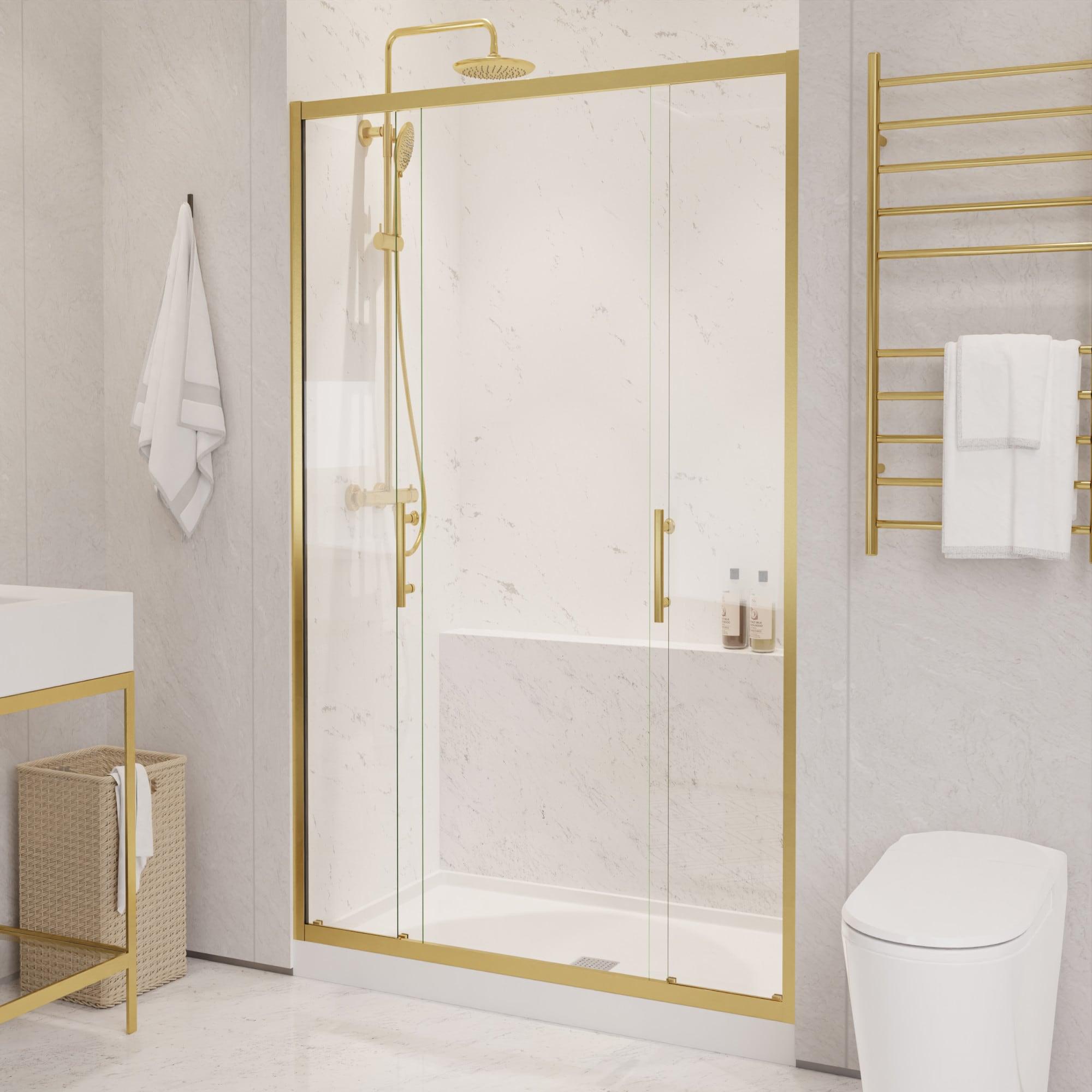 60" - 60.4" W x 70" H Framed Shower Door