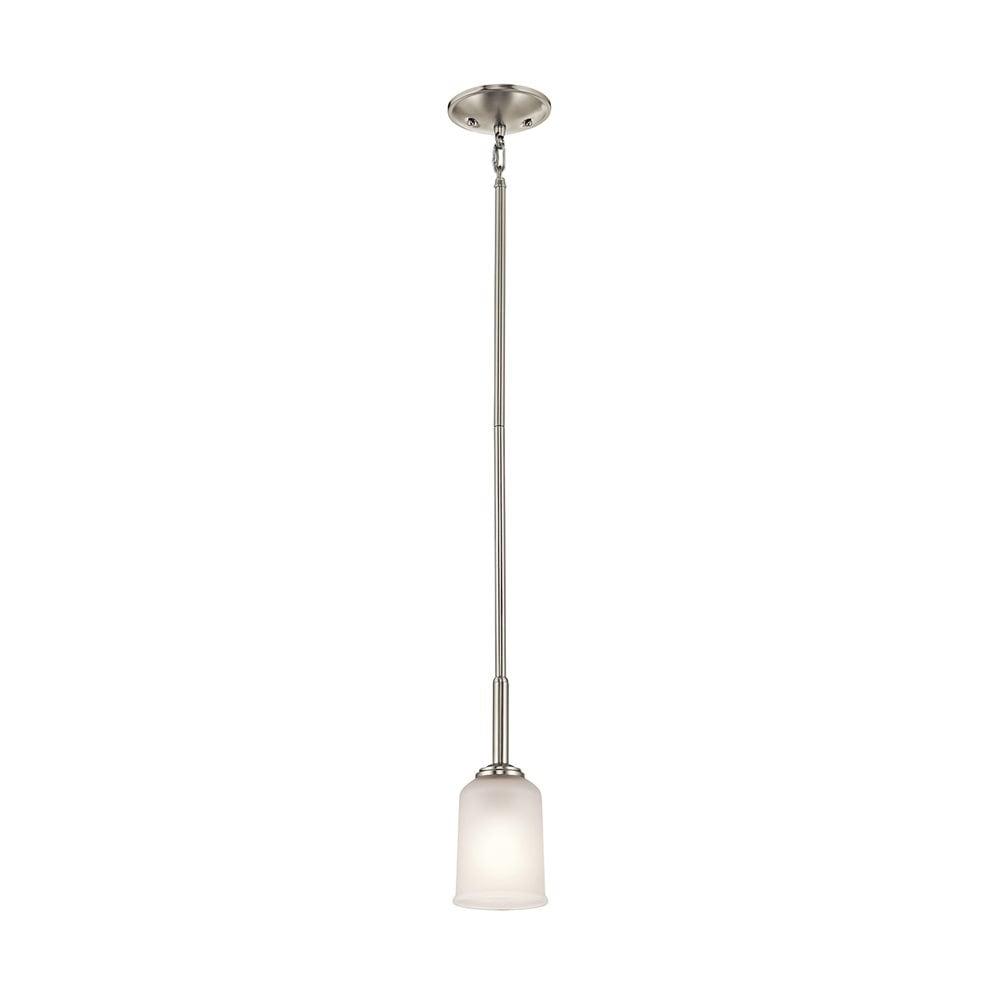 Kichler Lighting Shailene 1 - Light Pendant in  Brushed Nickel