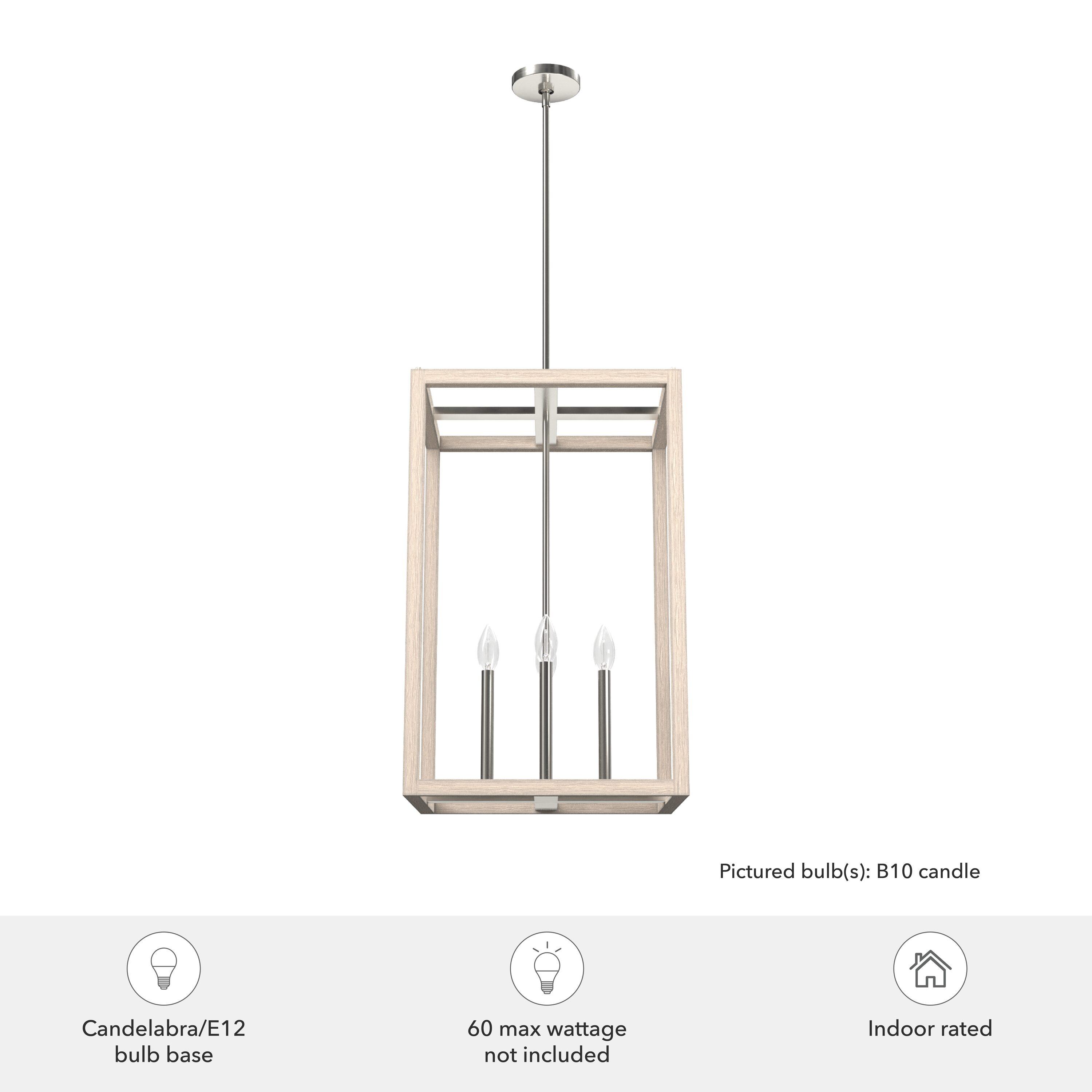Hunter 18 Inch Squire Manor 4 Light Pendant Ceiling Light Fixture