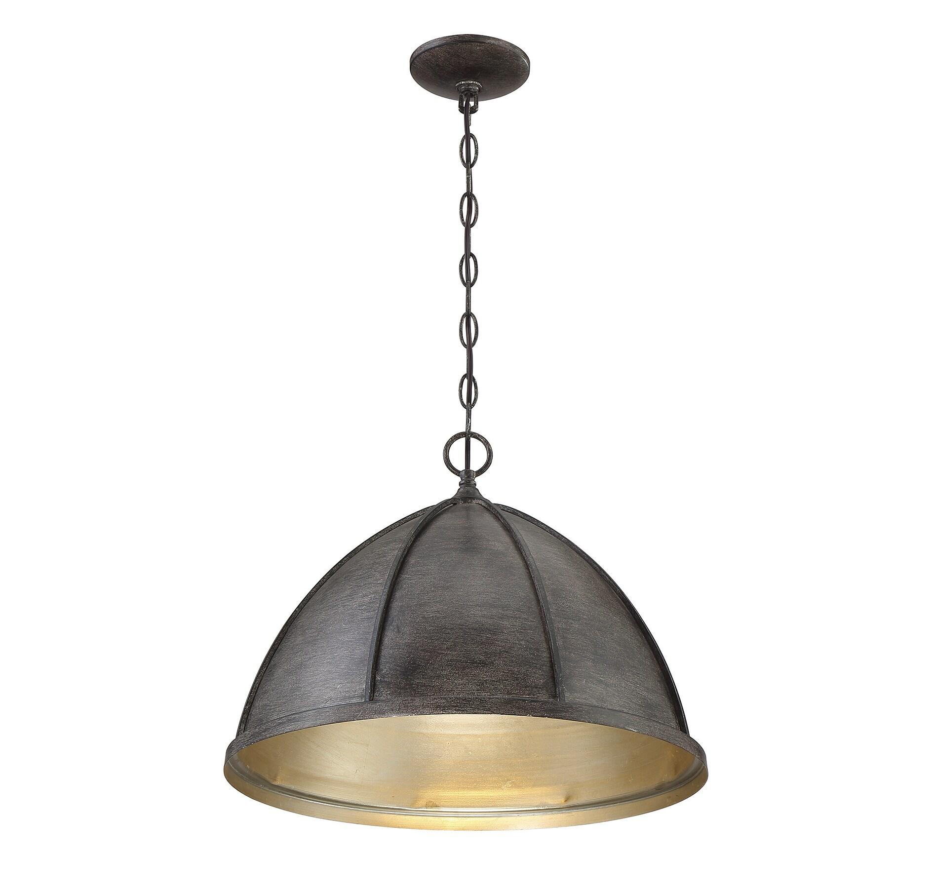 Savoy House Laramie 1 - Light Pendant in  Chelsea Walnut