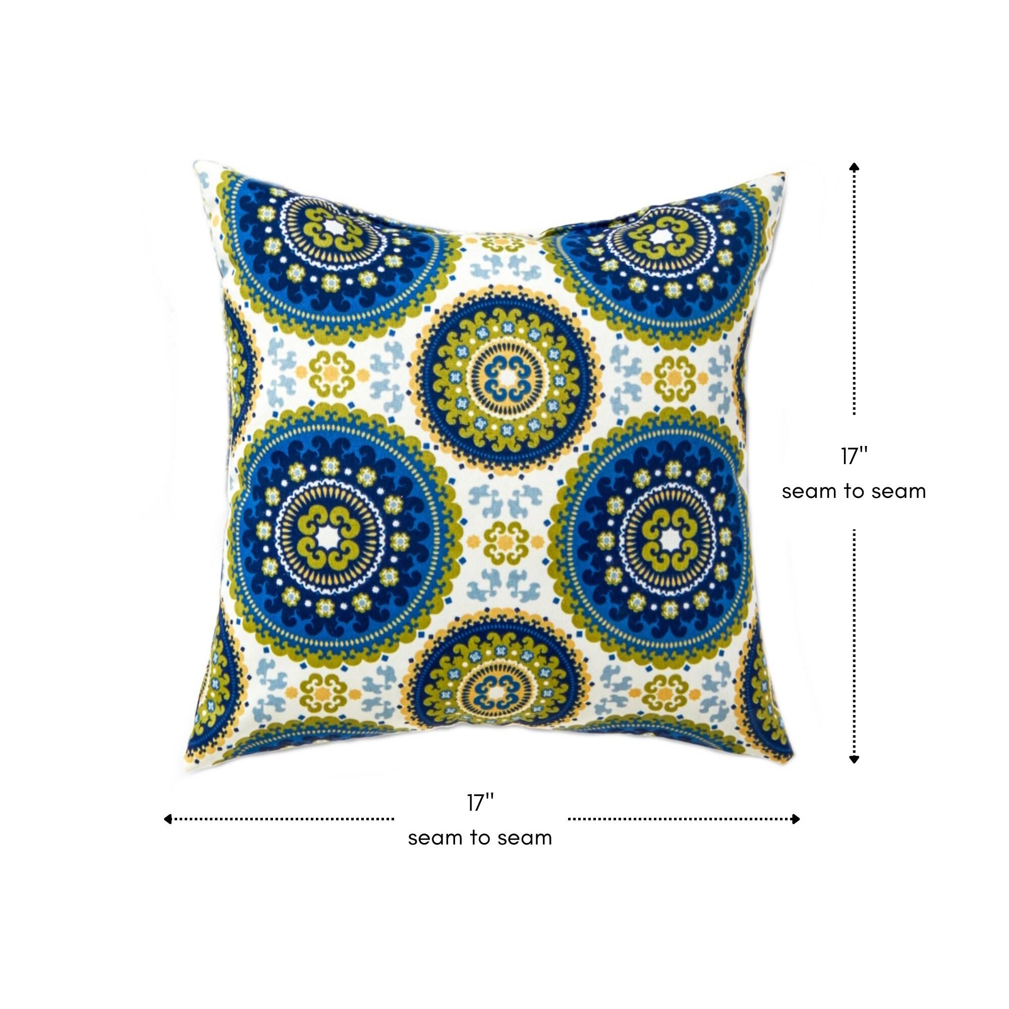 Indoor/Outdoor Reversible Throw Pillow