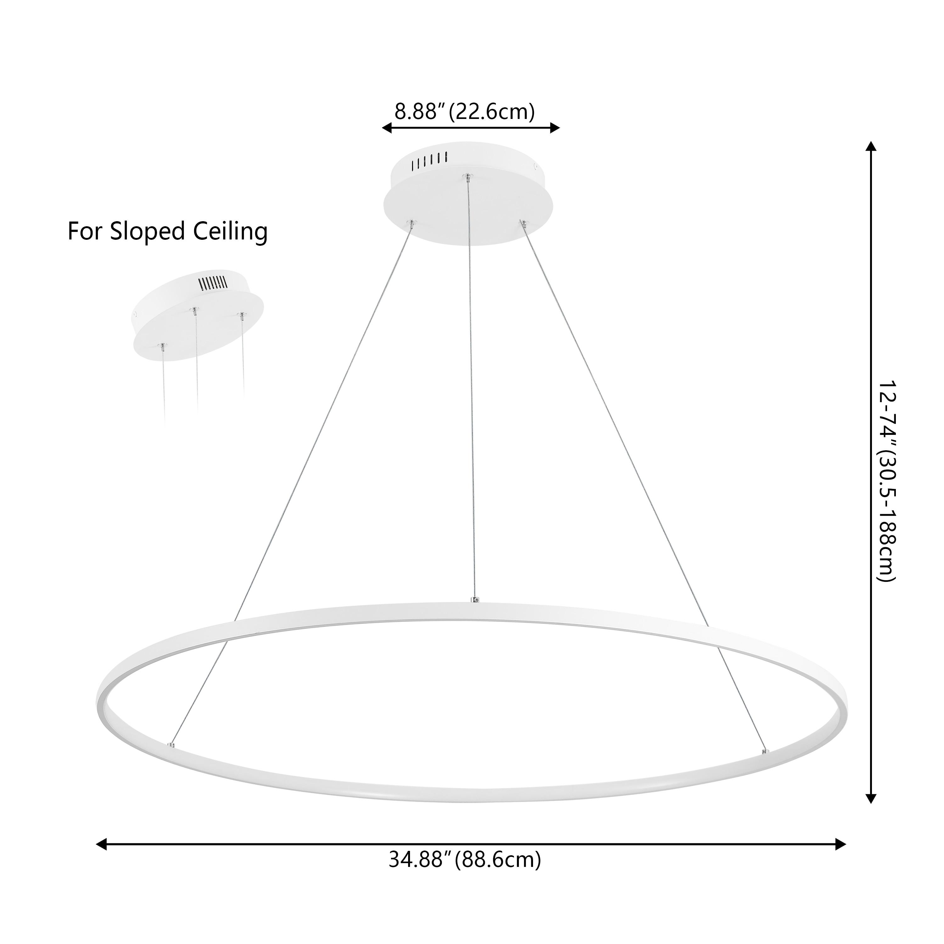 George Kovacs Discovery 31 1/4"W Silver LED Pendant Light