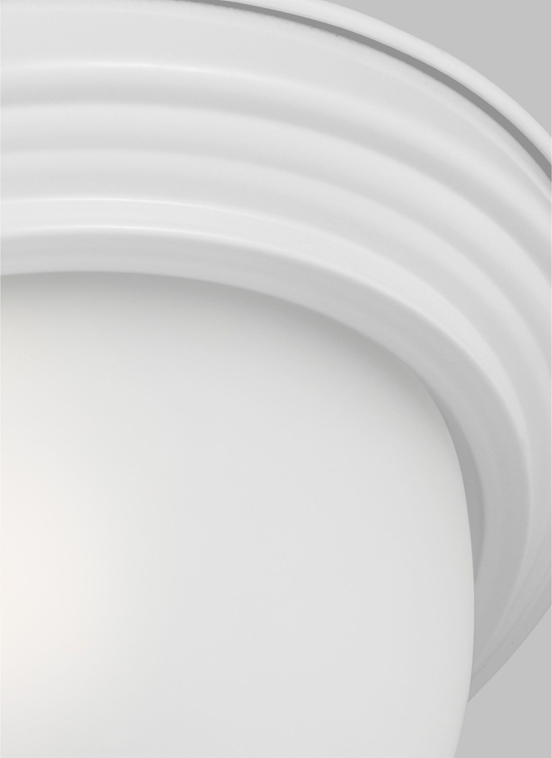 Geary White 10.5" Energy Star LED Ceiling Flush Mount