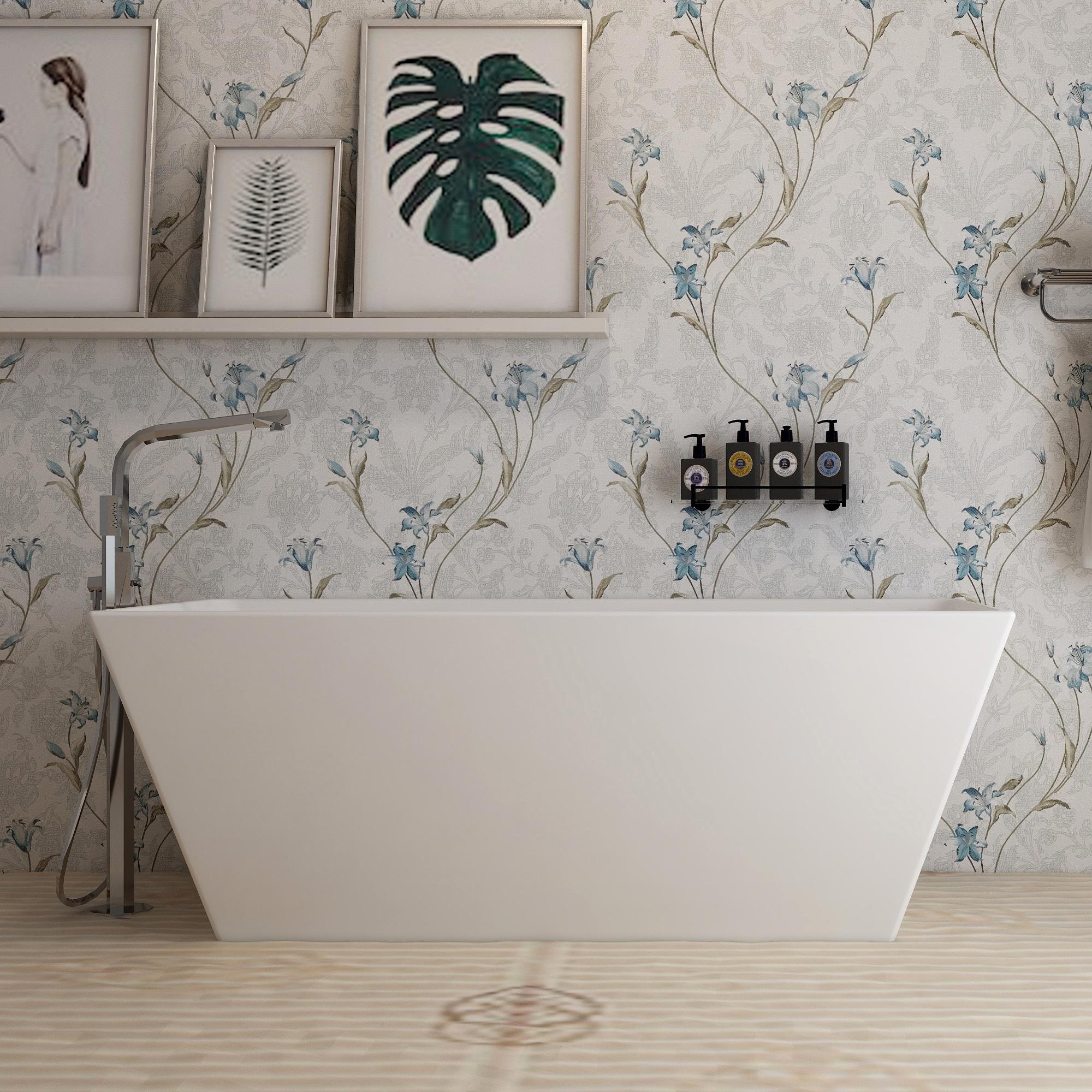 67'' x 32'' Freestanding Soaking Acrylic Bathtub