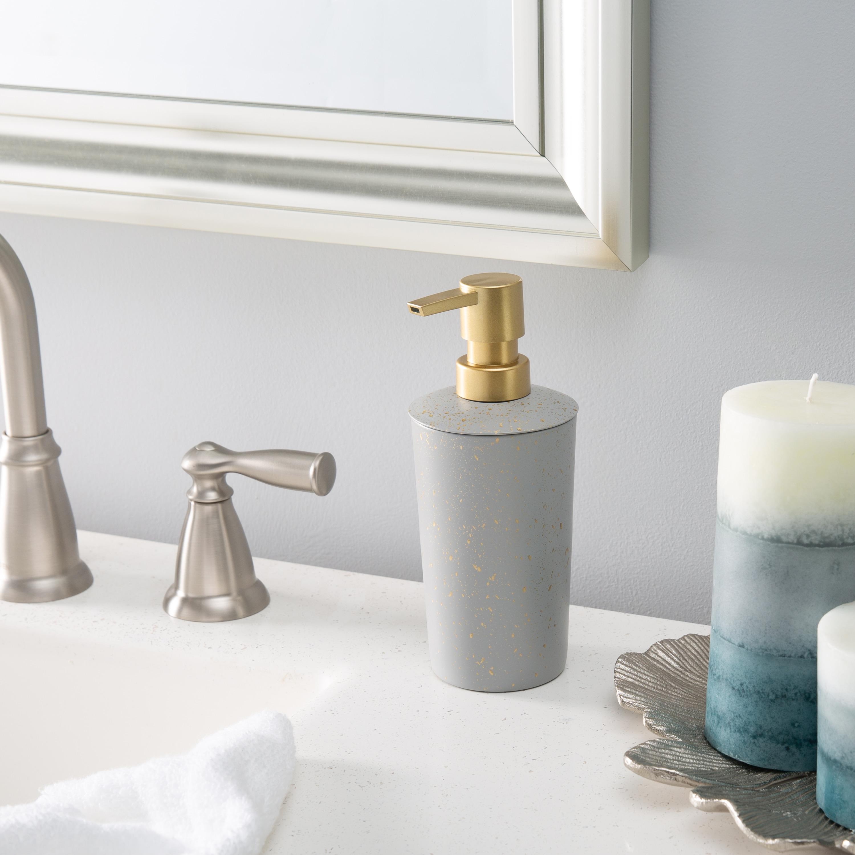 ELLE Paris Modern Metal Soap Dispenser