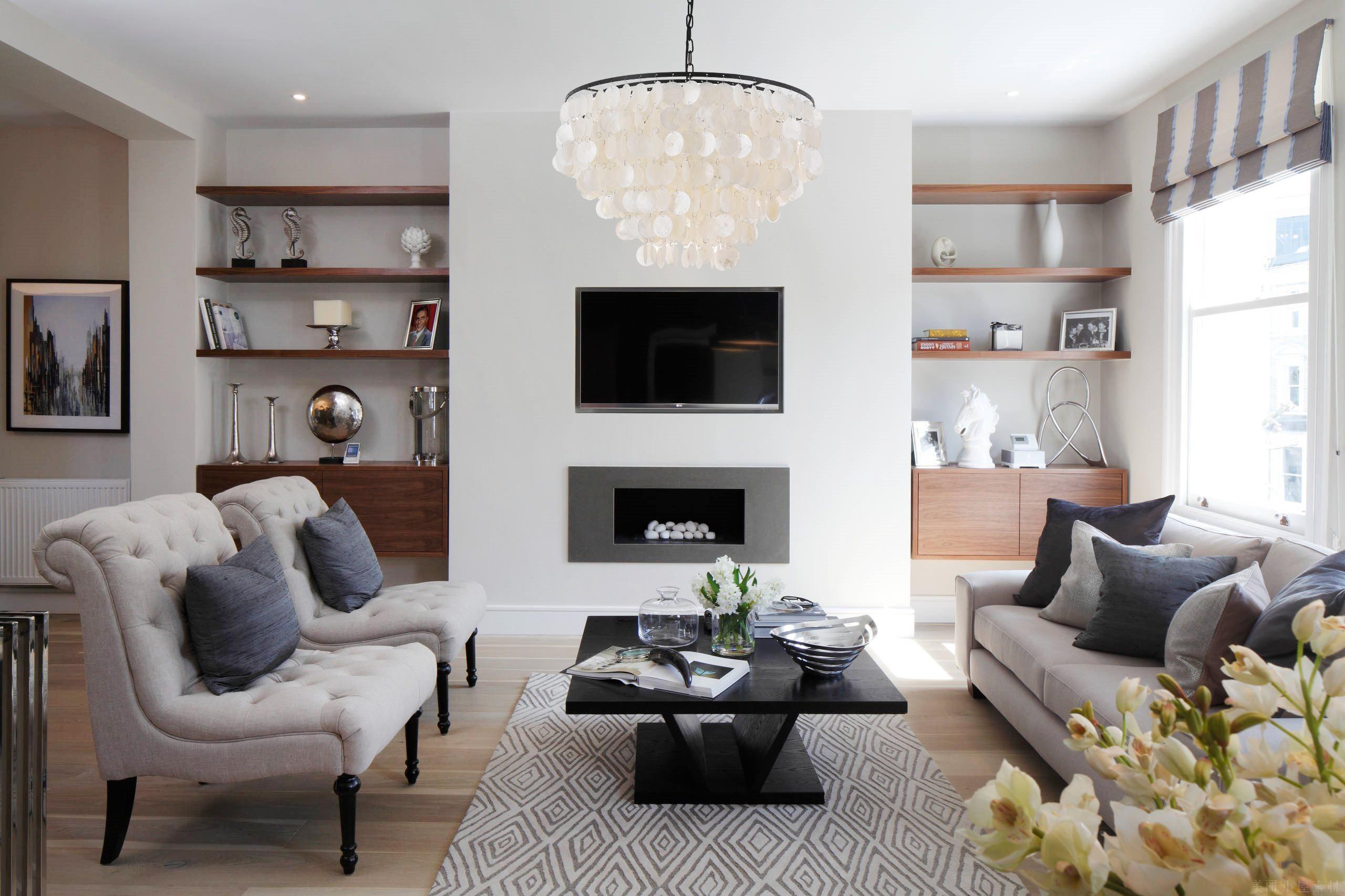 Elegant Lighting Selene 6 light Black Pendant